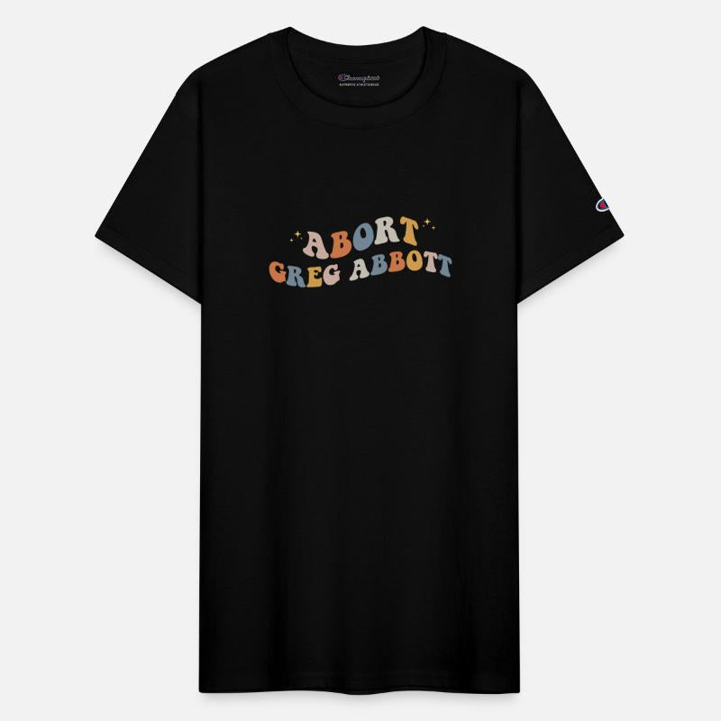 Abort Greg Abbott vintage green