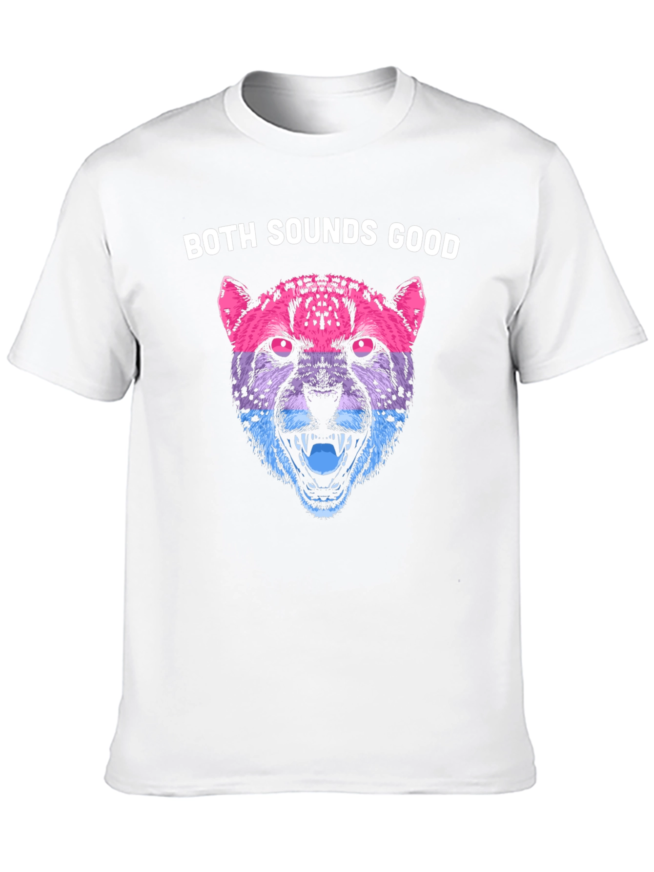 Bisexual Pride Cheetah Graphic T-Shirt