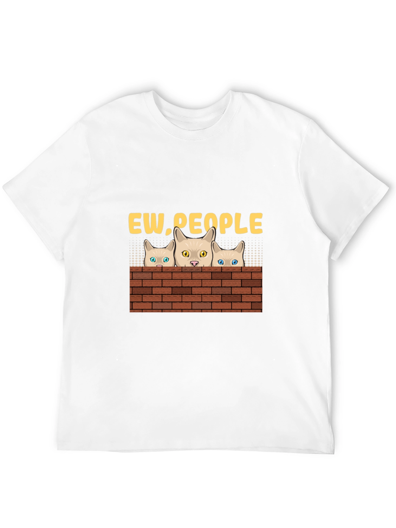 Ew People Cat T-Shirt - Funny Graphic Tee