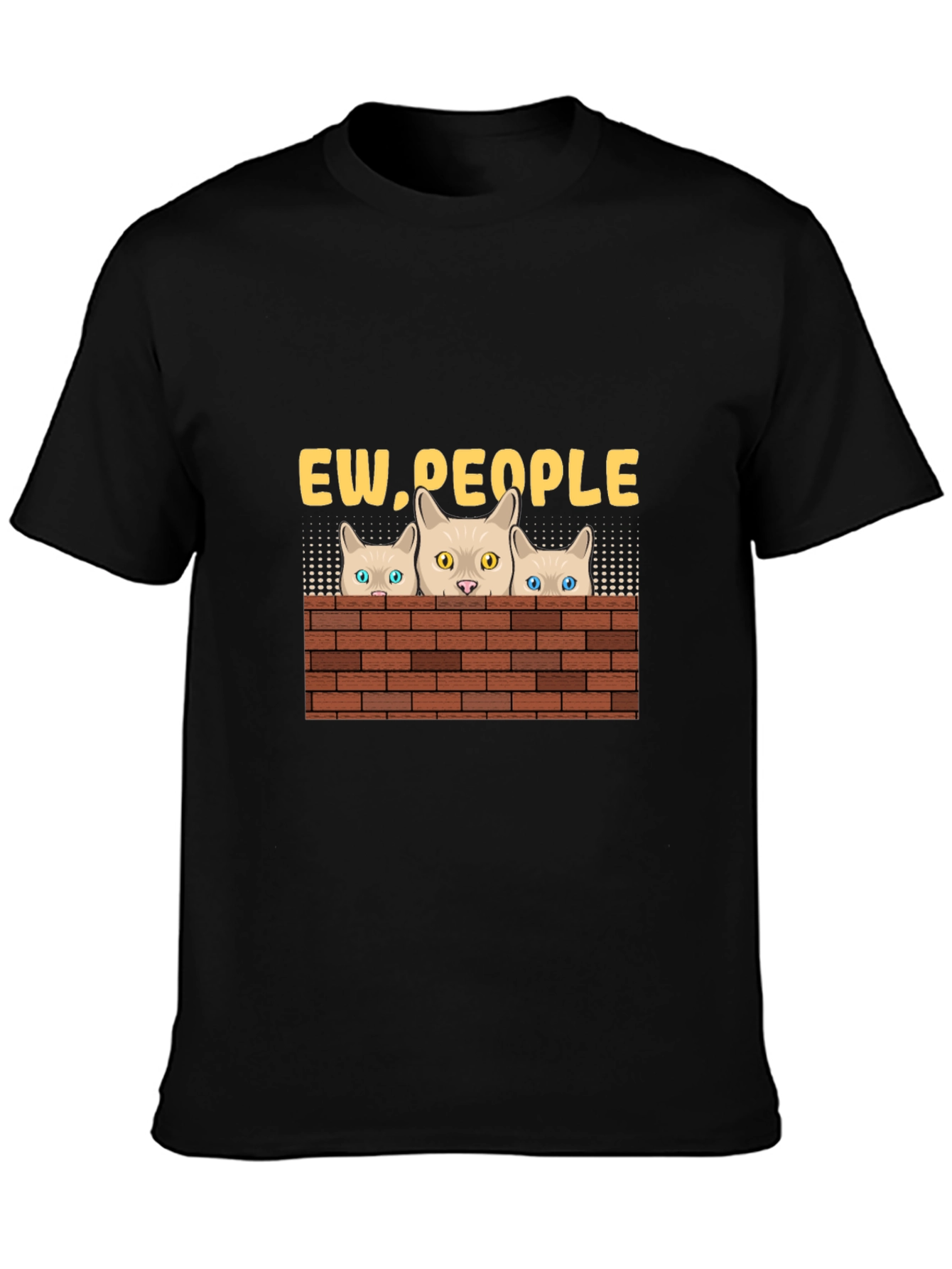 Ew People Cat T-Shirt - Funny Graphic Tee