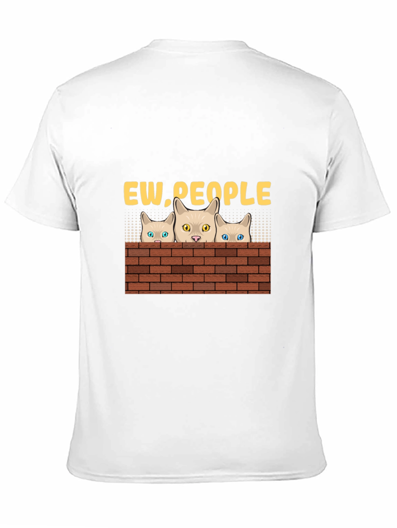 Ew People Cat T-Shirt - Funny Graphic Tee
