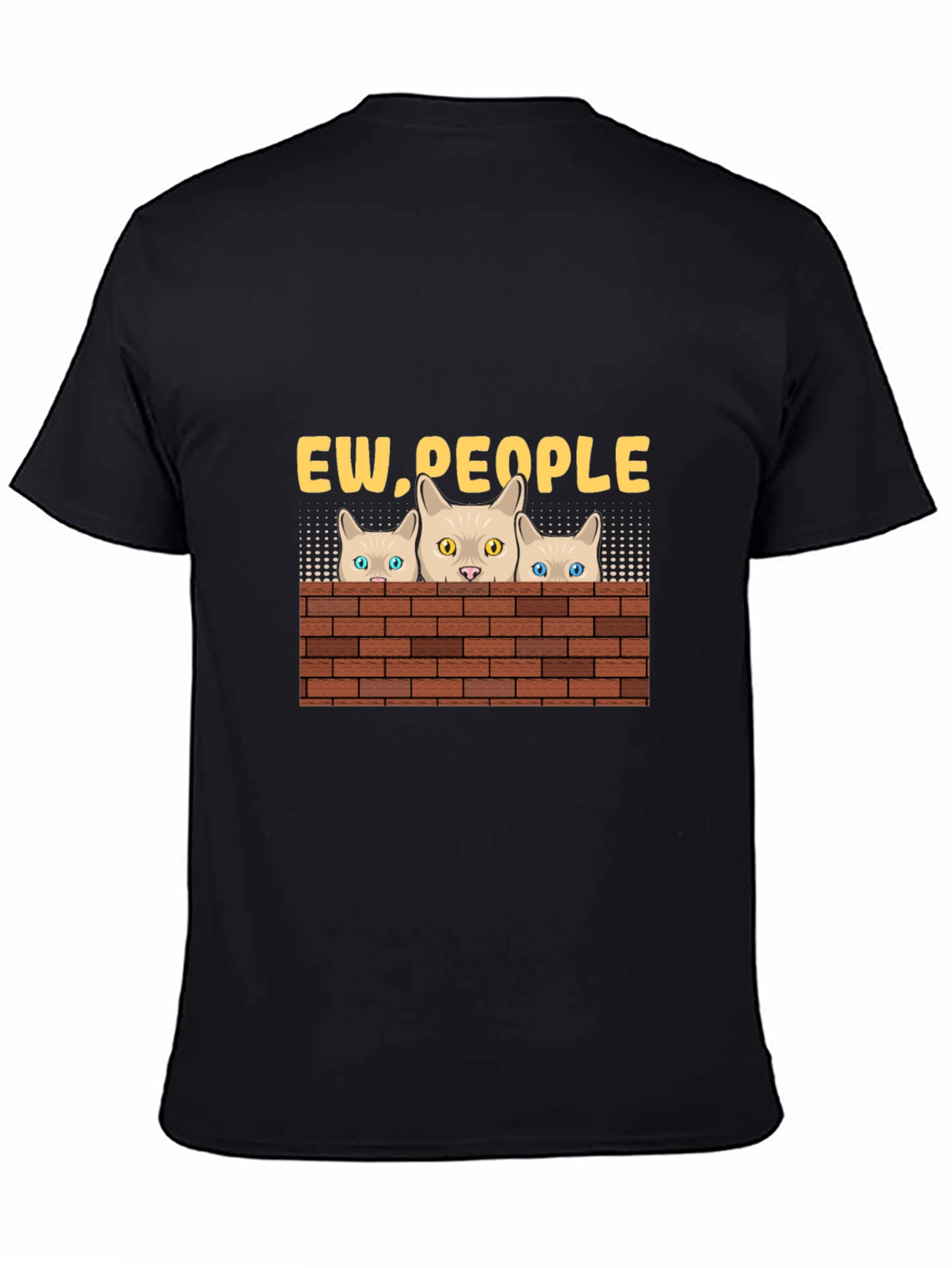Ew People Cat T-Shirt - Funny Graphic Tee