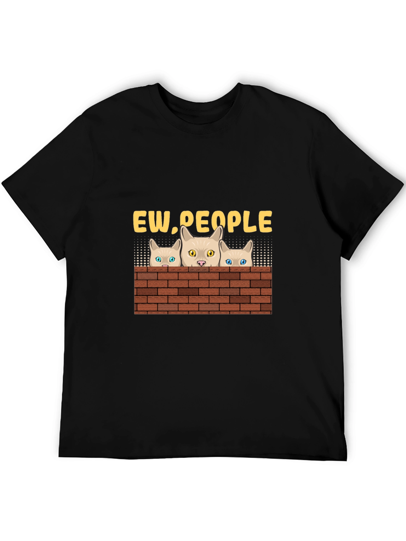 Ew People Cat T-Shirt - Funny Graphic Tee