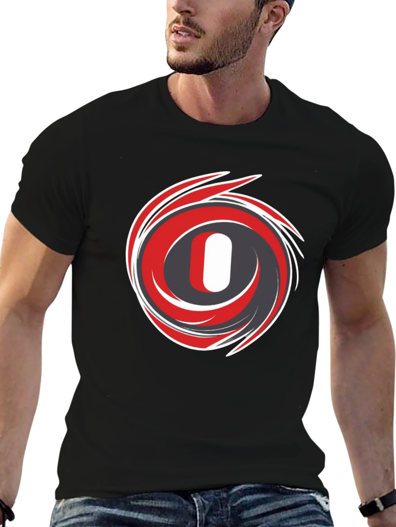 Vortex Graphic Tee - Modern Style