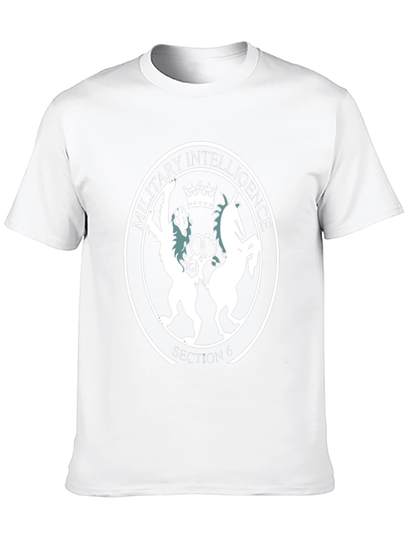 Military Intelligence Section 6 Black T-Shirt