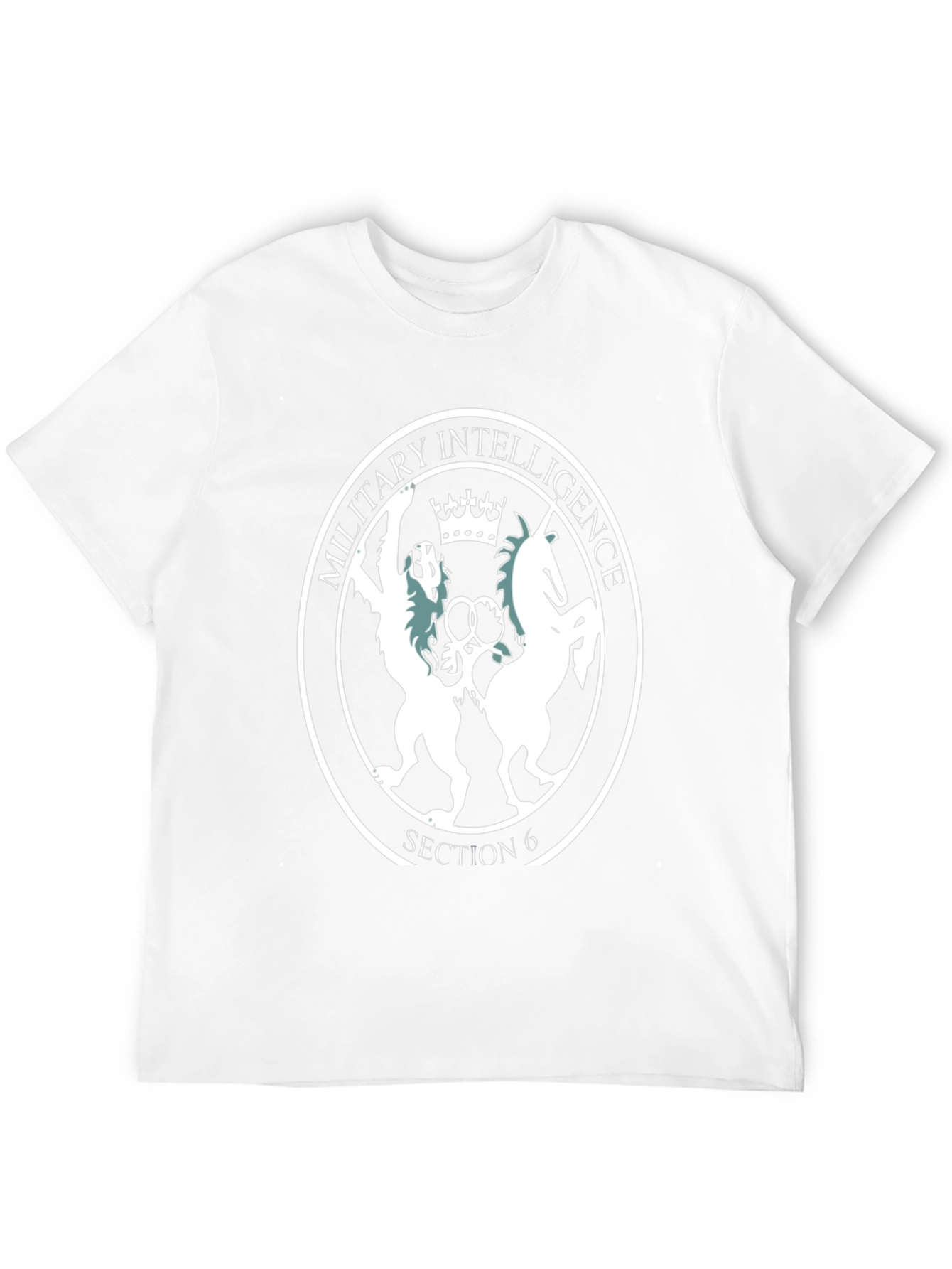 Military Intelligence Section 6 Black T-Shirt