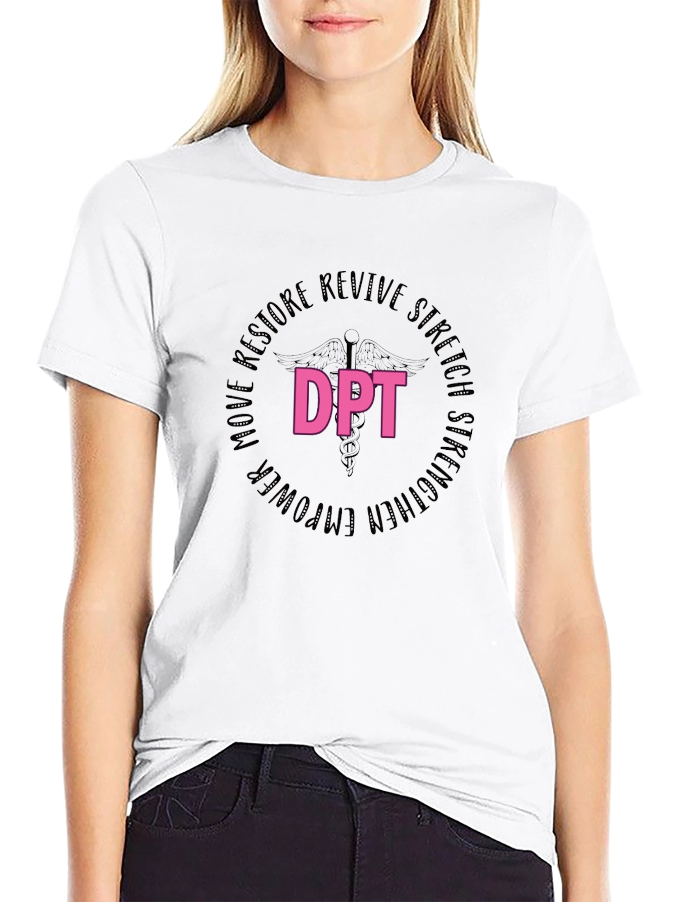 DPT Physical Therapy Shirt - Empower Restore Revive