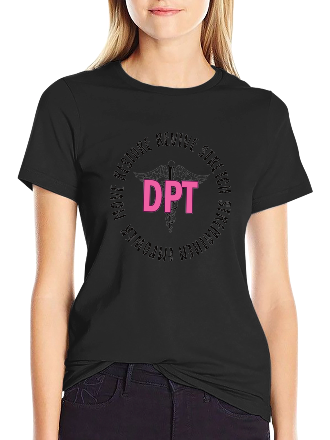 DPT Physical Therapy Shirt - Empower Restore Revive