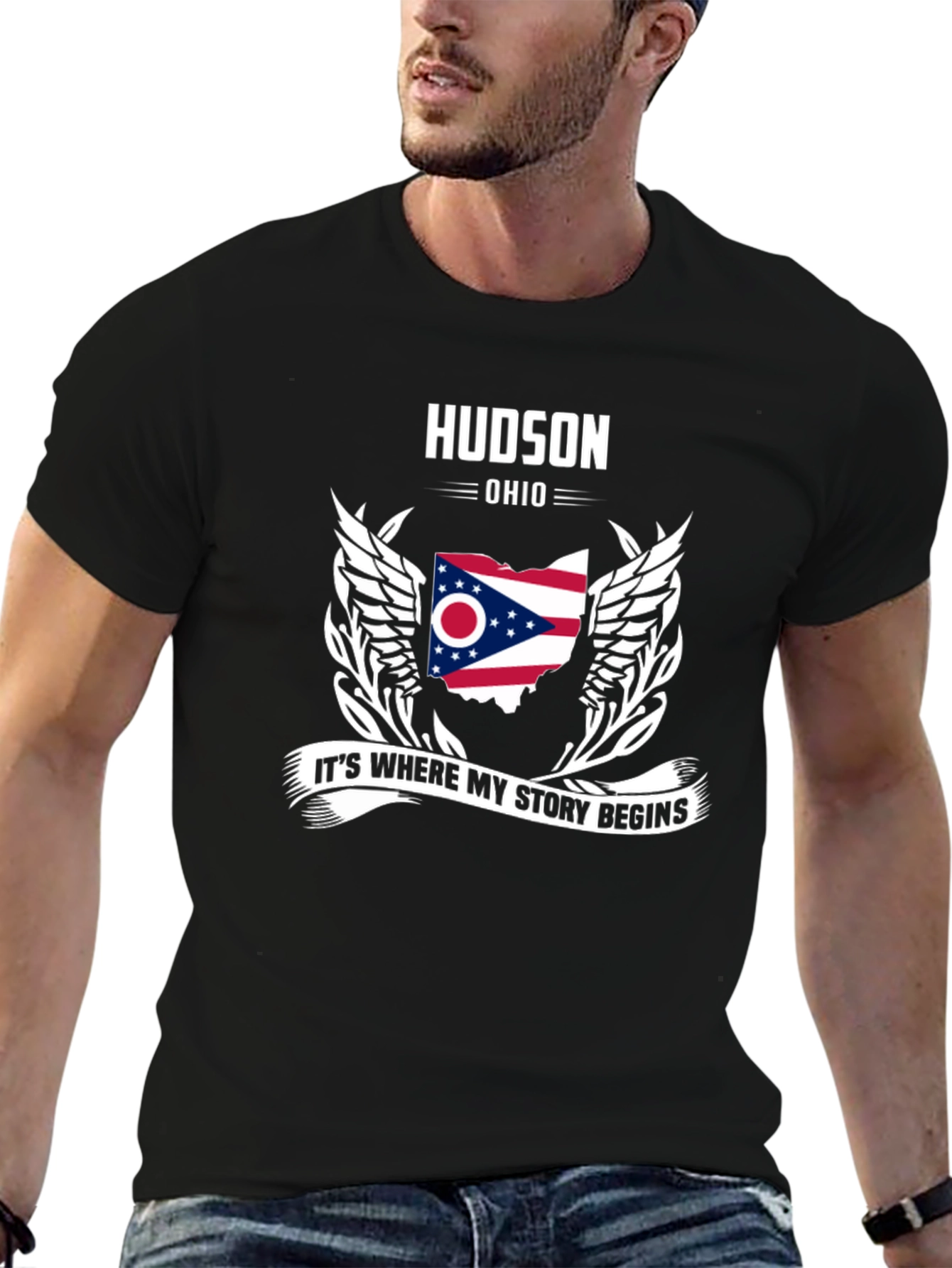 Hudson Ohio T-Shirt - Where My Story Begins
