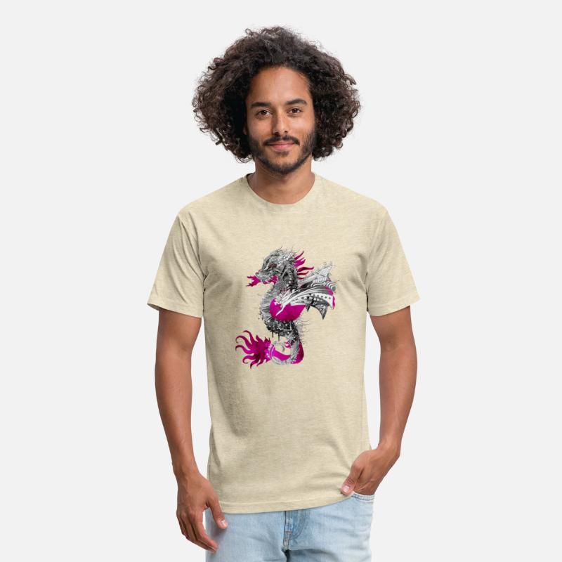 artistic mystical dragon in watercolor style