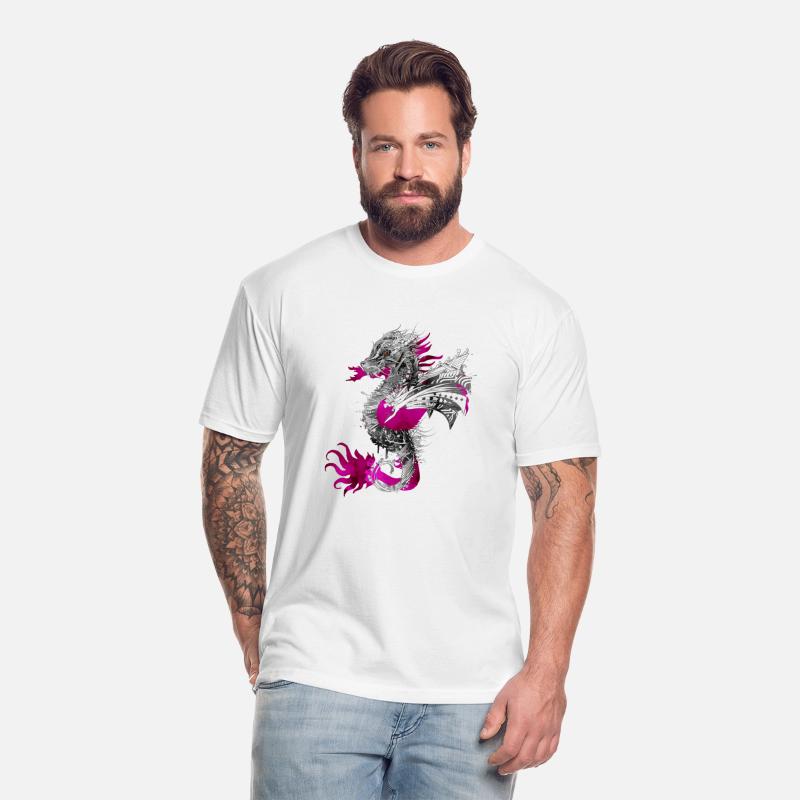 artistic mystical dragon in watercolor style
