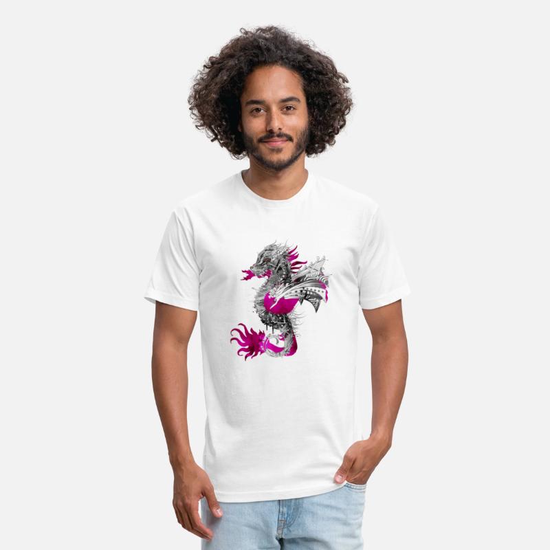 artistic mystical dragon in watercolor style
