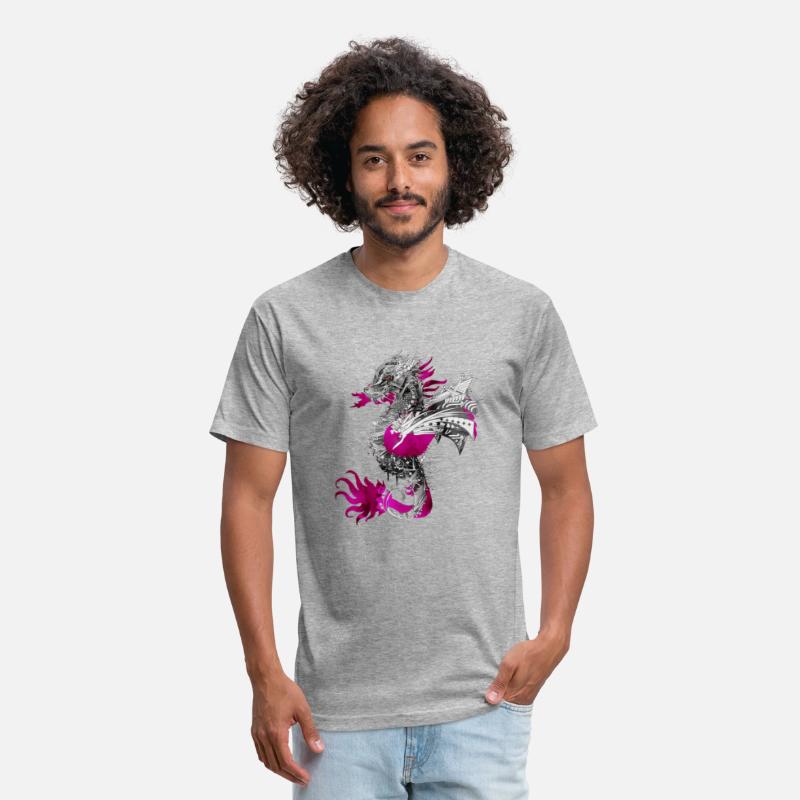 artistic mystical dragon in watercolor style