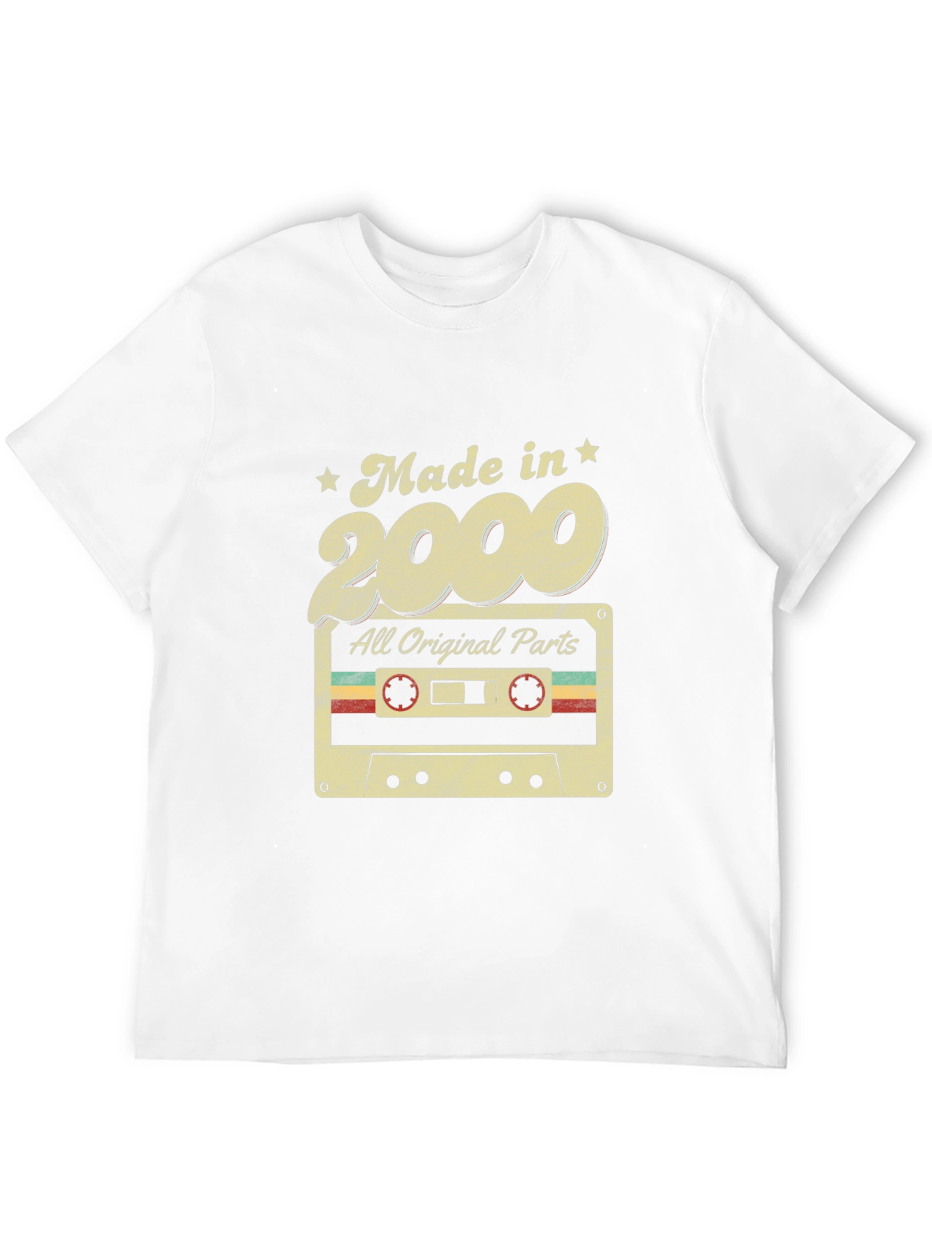 Made in 2000 All Original Parts Graphic T-Shirt