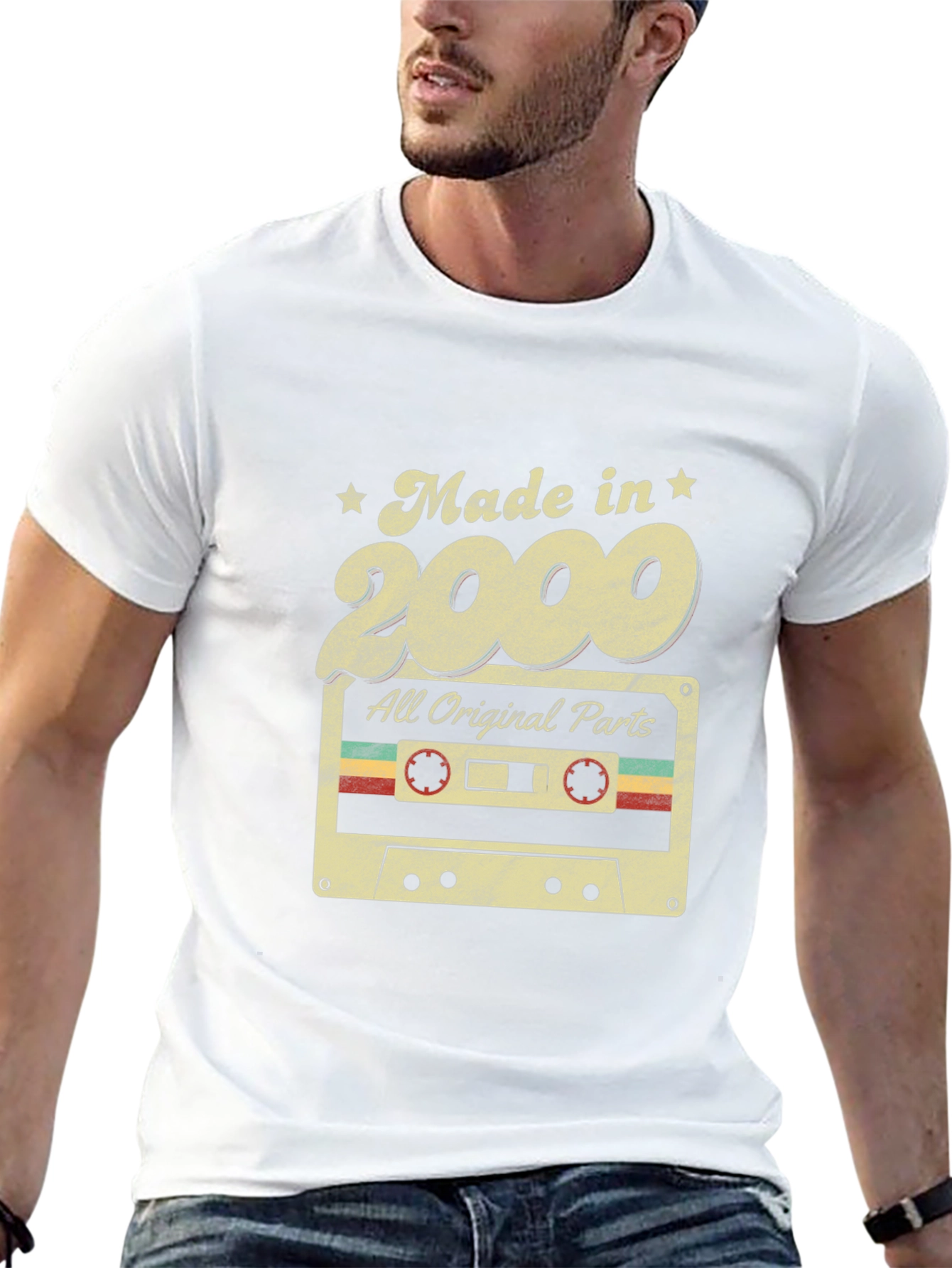 Made in 2000 All Original Parts Graphic T-Shirt