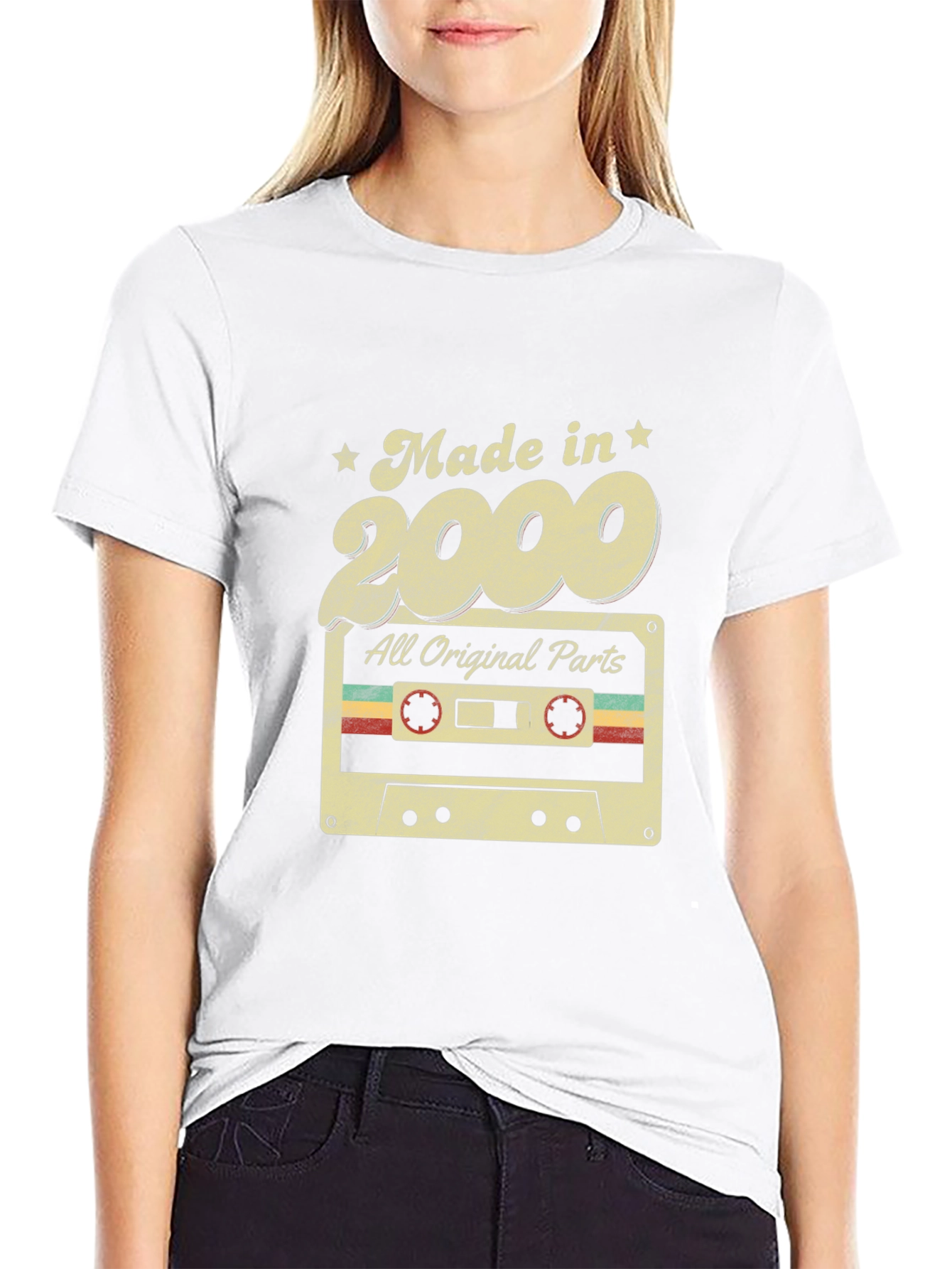 Made in 2000 All Original Parts Graphic T-Shirt