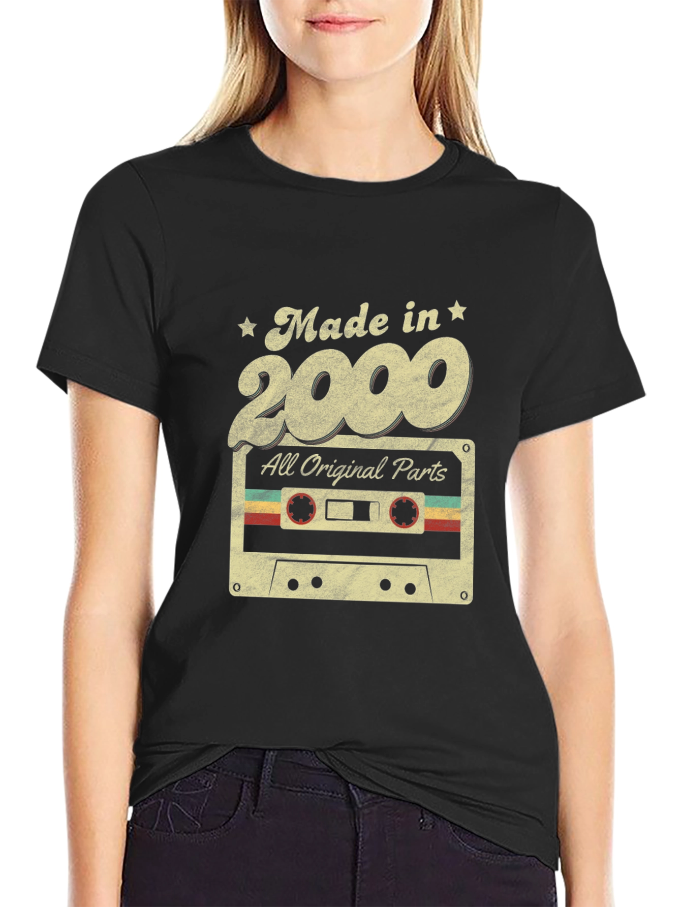 Made in 2000 All Original Parts Graphic T-Shirt