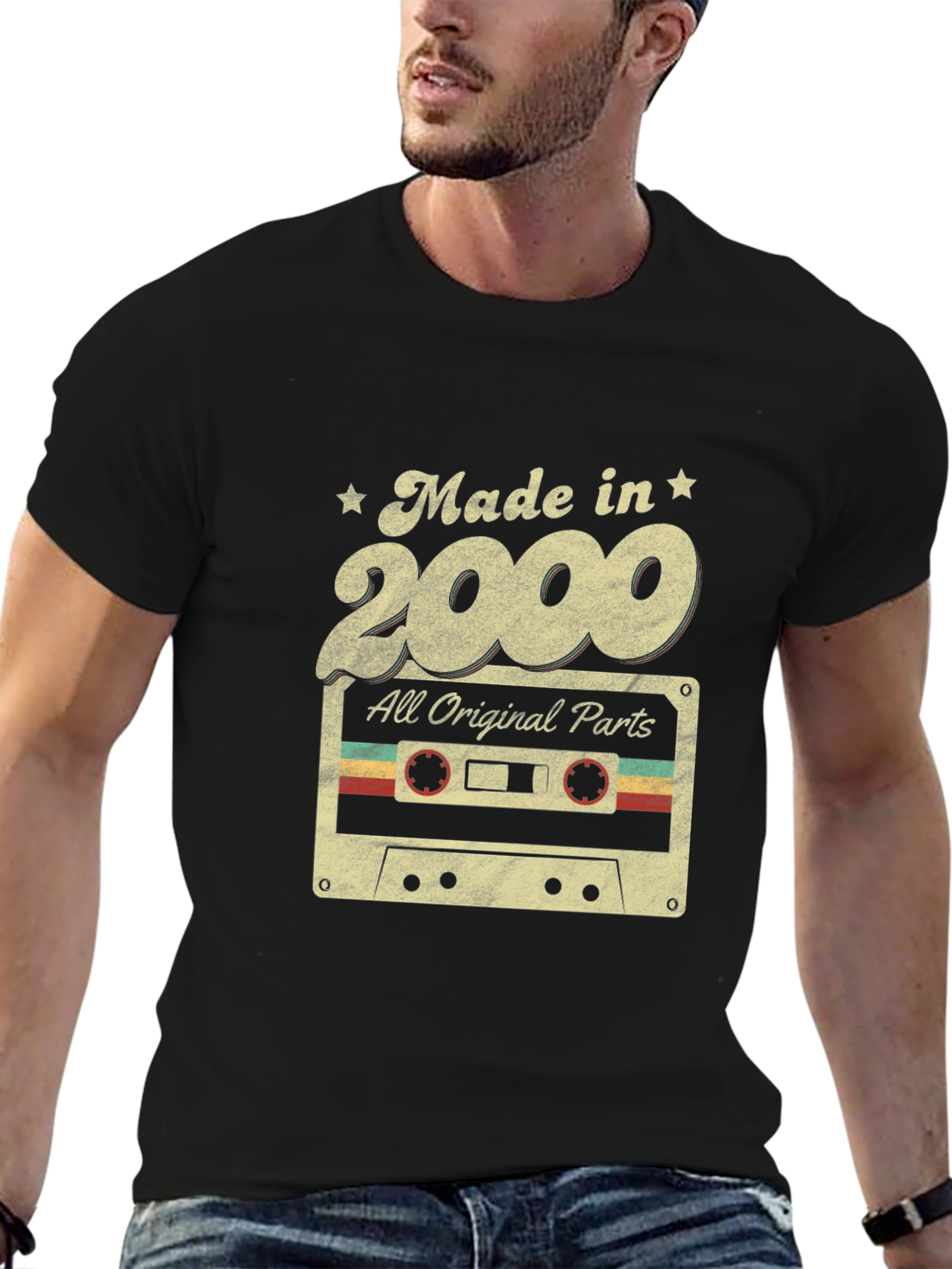 Made in 2000 All Original Parts Graphic T-Shirt