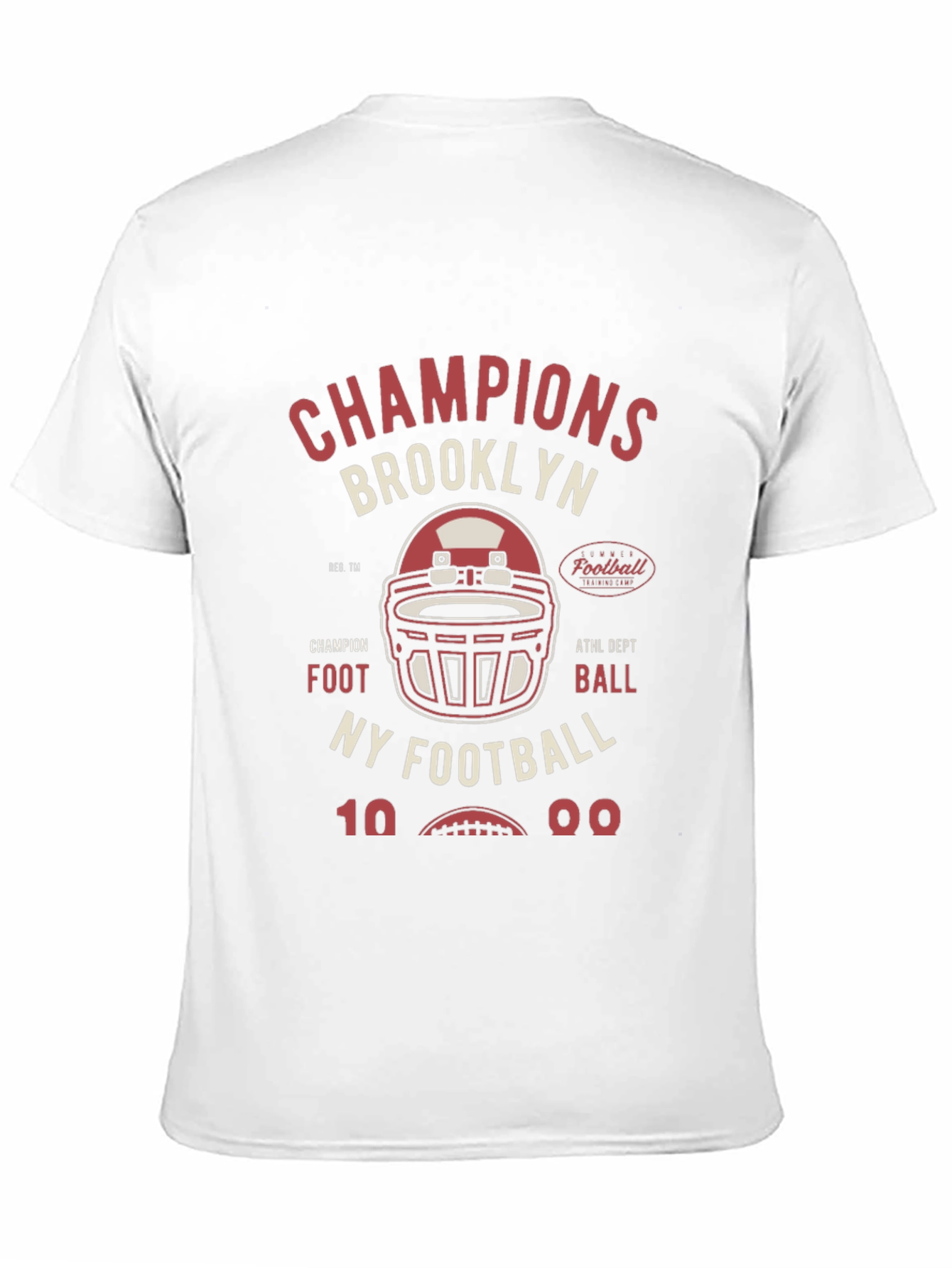Brooklyn Champions Football Graphic T-Shirt