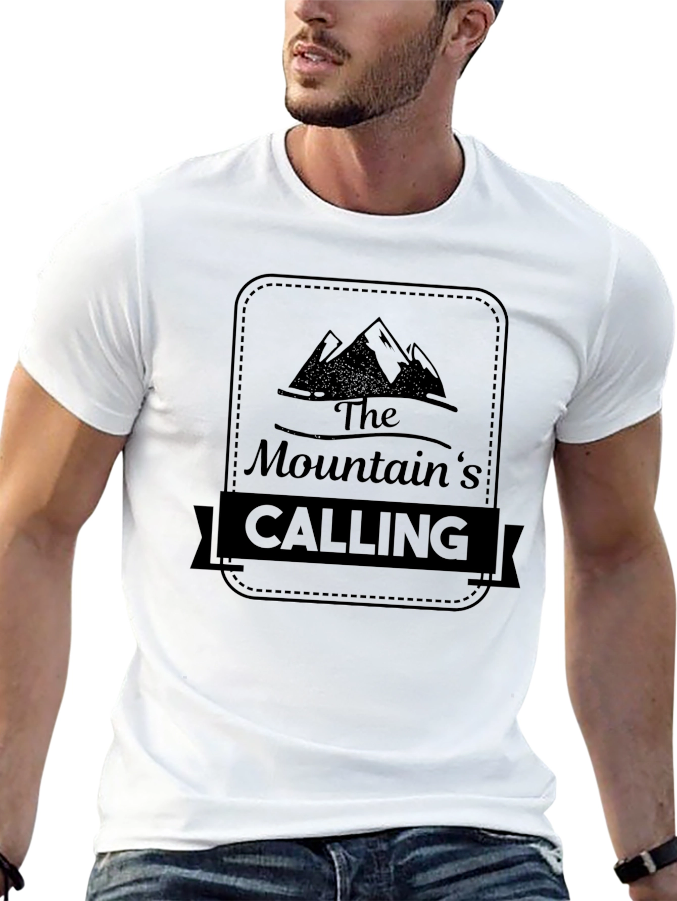 Mountains Calling Graphic T-Shirt