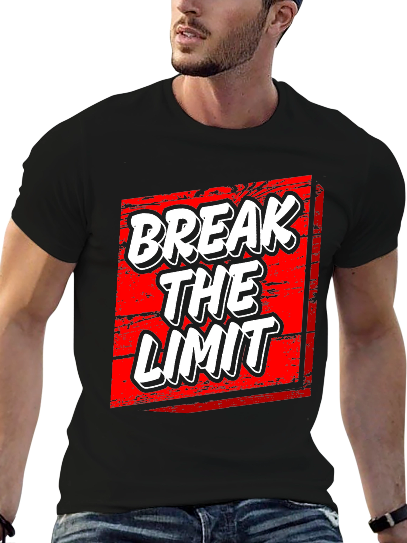 Break the Limit Graphic Tee - Black