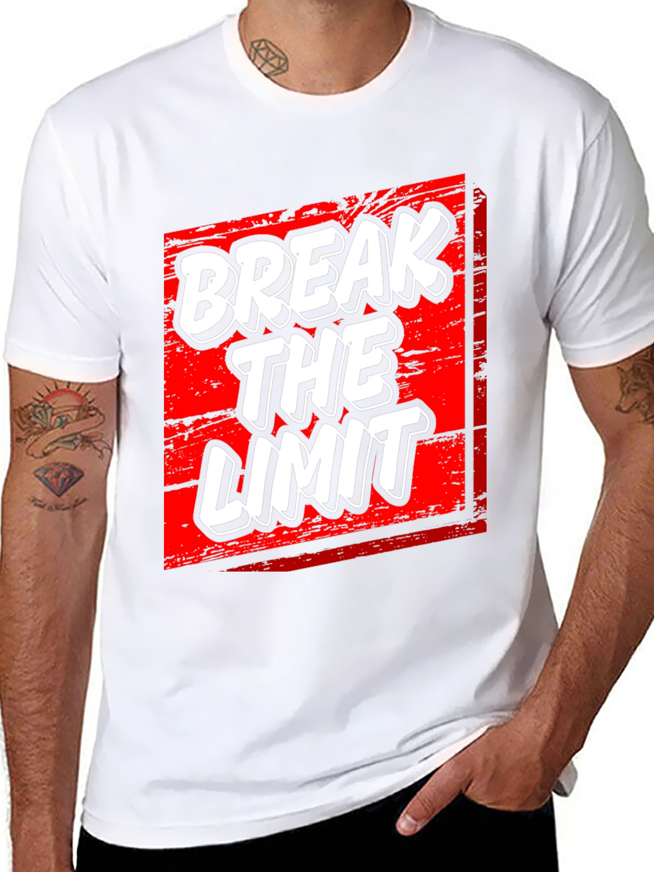 Break the Limit Graphic Tee - Black