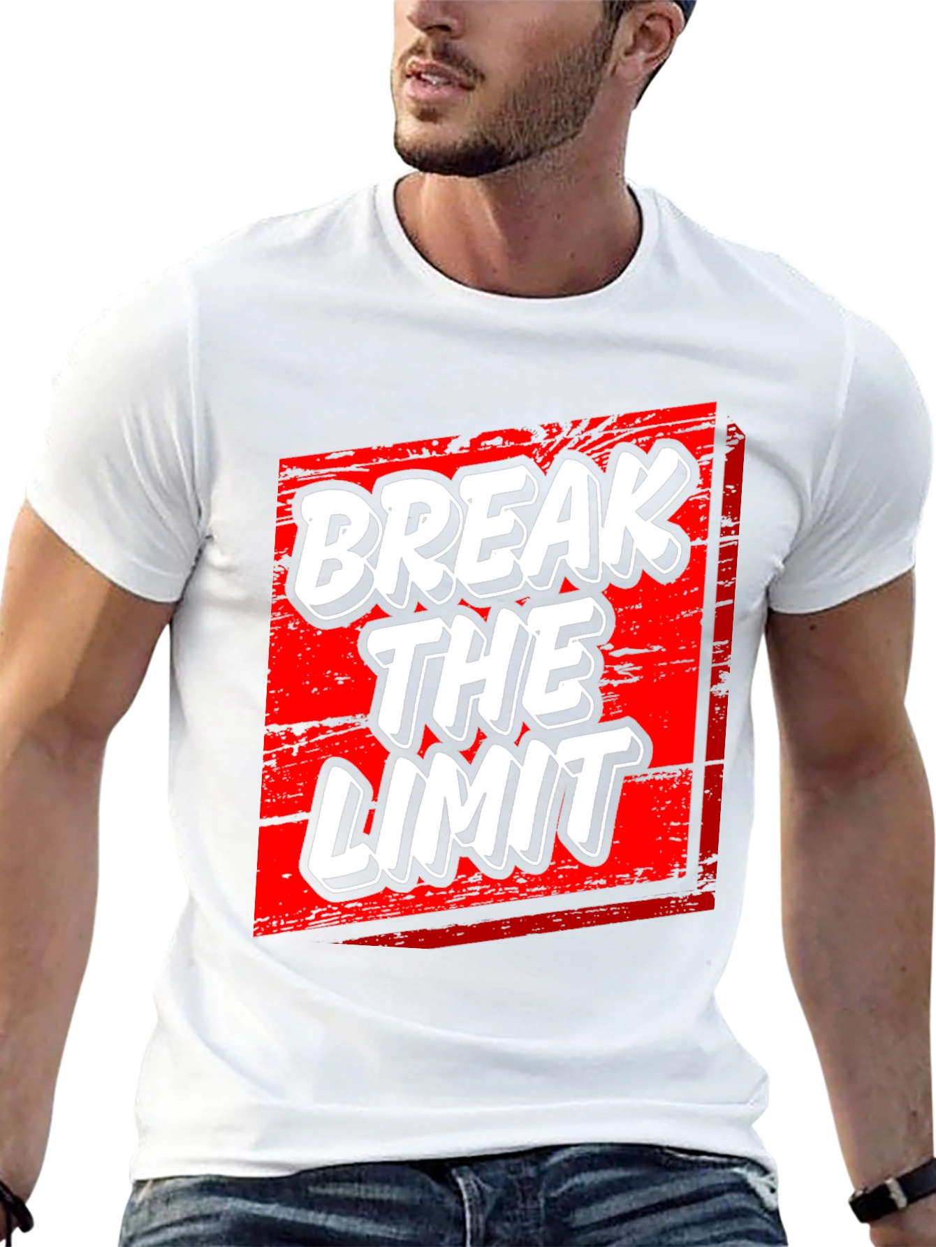 Break the Limit Graphic Tee - Black