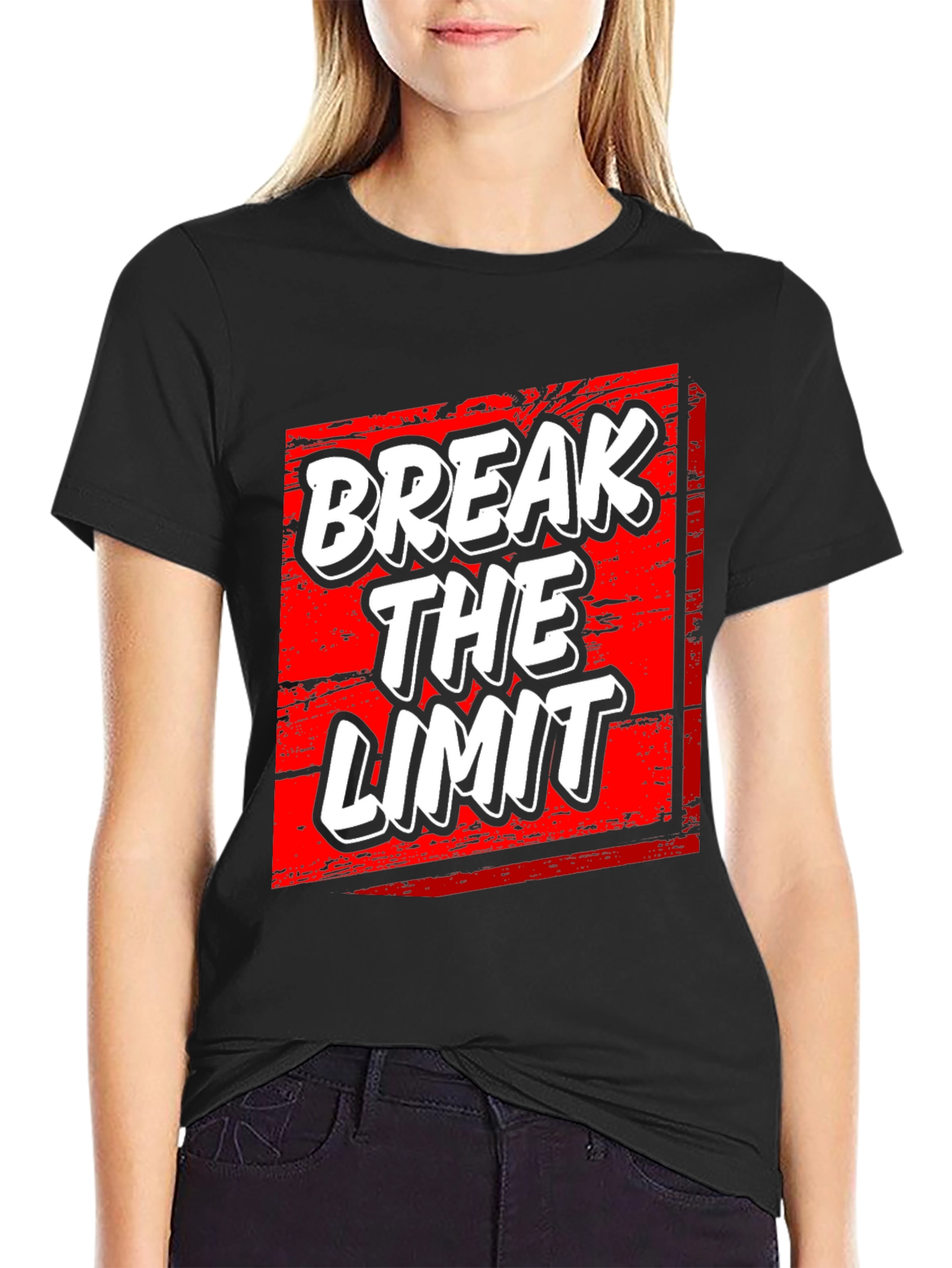 Break the Limit Graphic Tee - Black