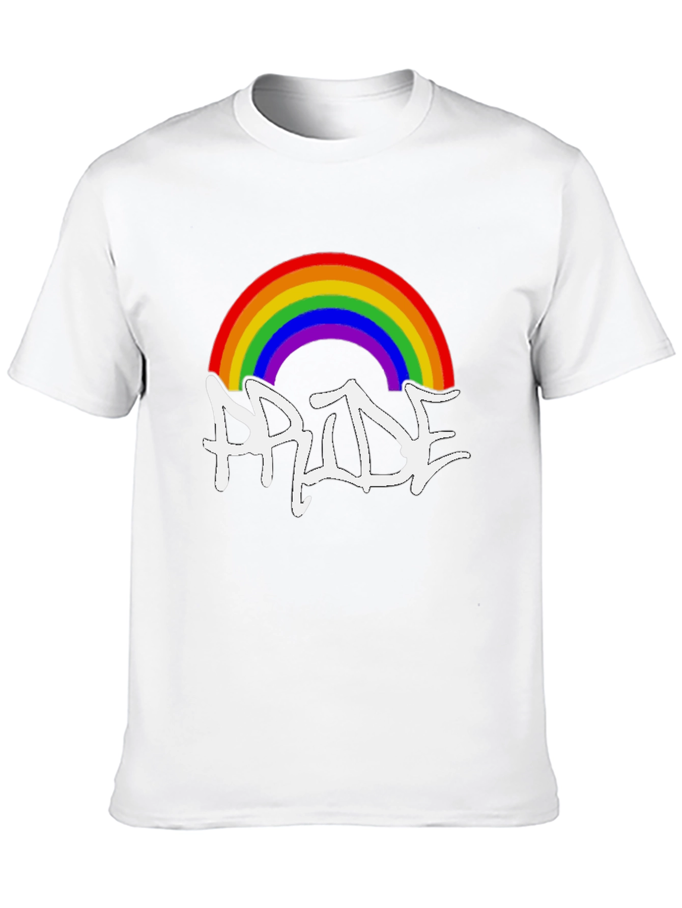 Rainbow Pride Graphic Tee - Black Unisex Shirt
