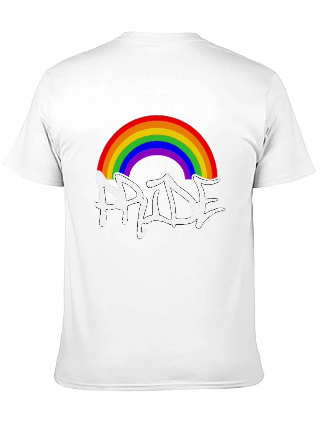 Rainbow Pride Graphic Tee - Black Unisex Shirt