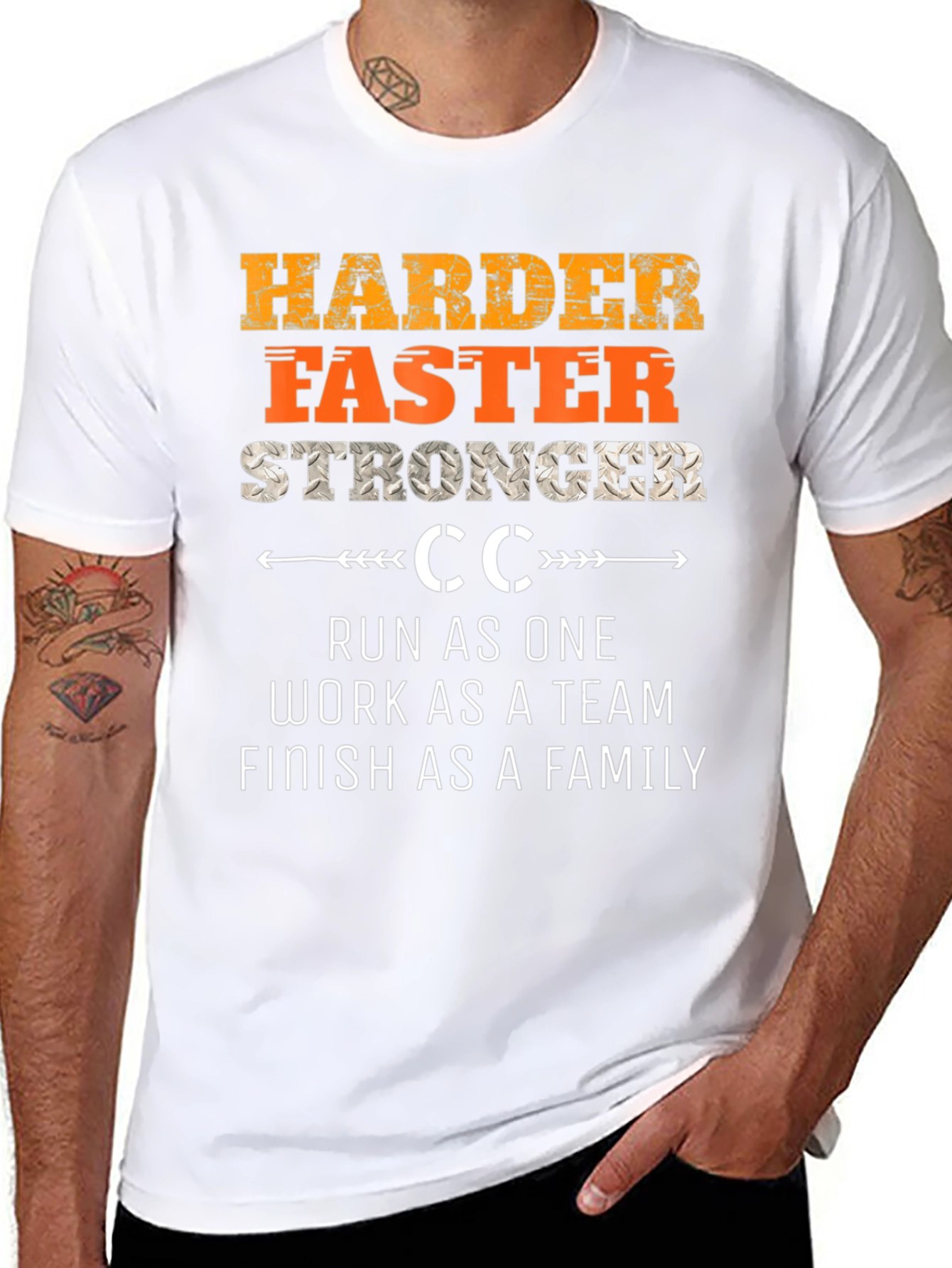 Harder Faster Stronger T-Shirt