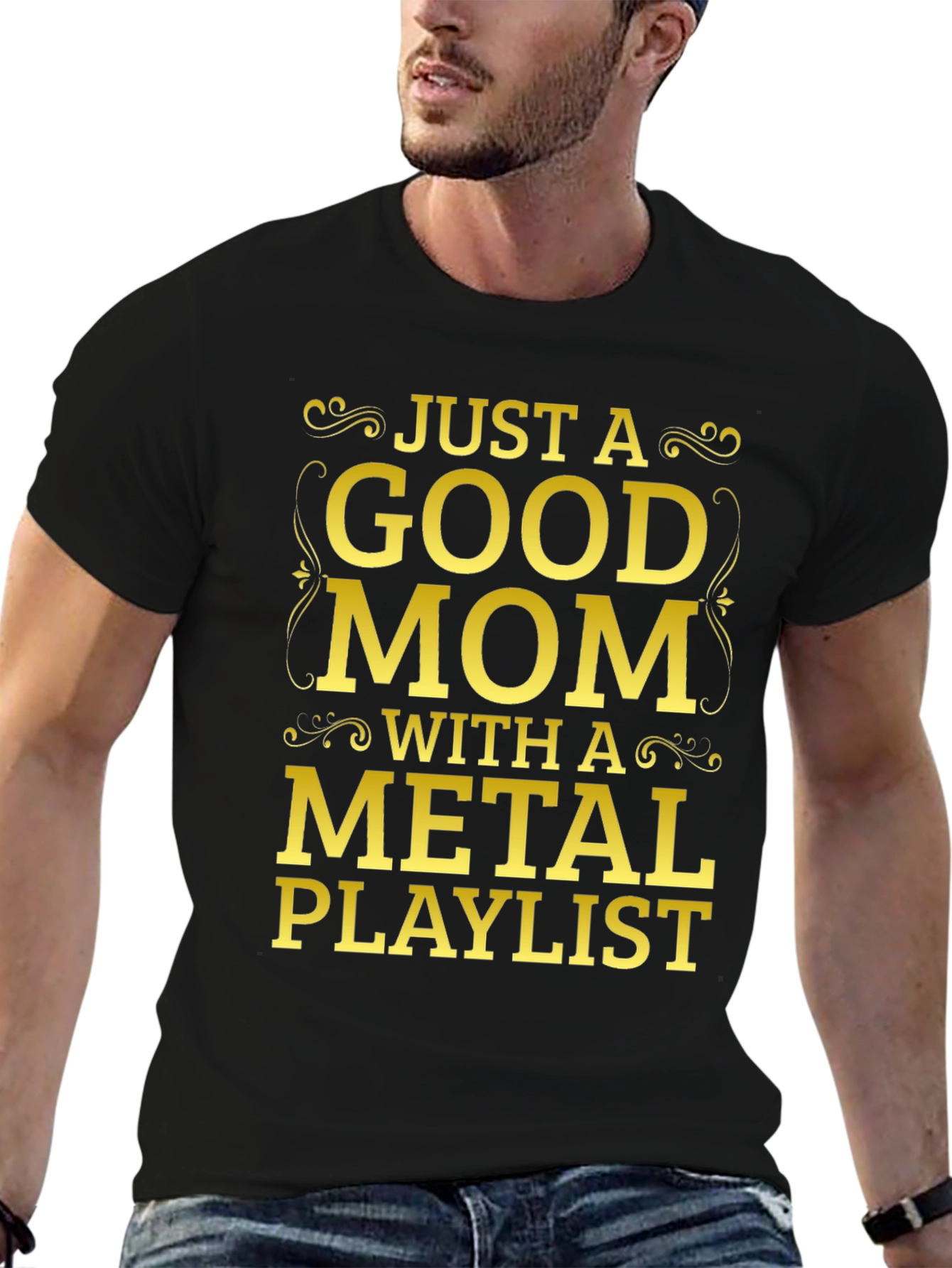 Metal Mom T-Shirt - Rock & Roll Style!