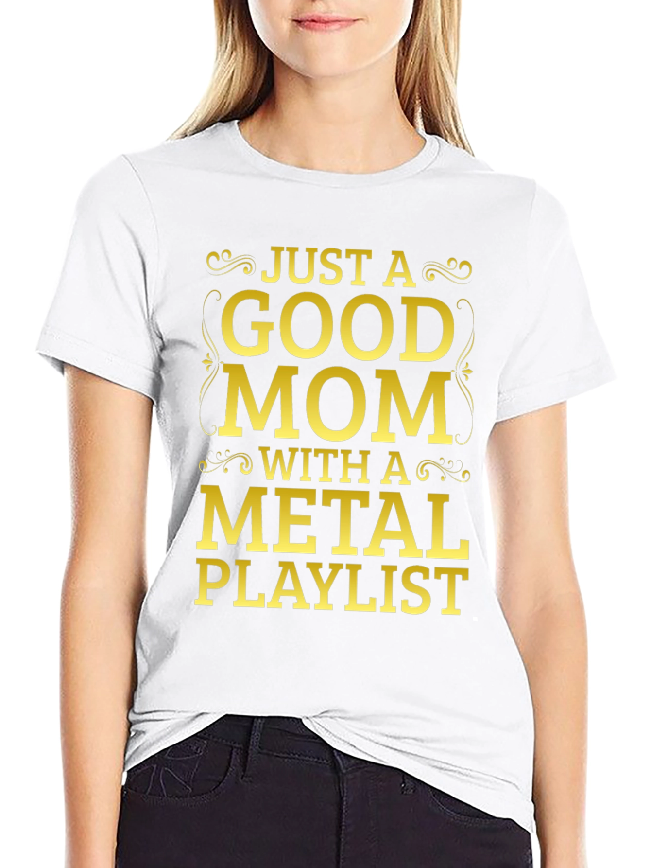 Metal Mom T-Shirt - Rock & Roll Style!