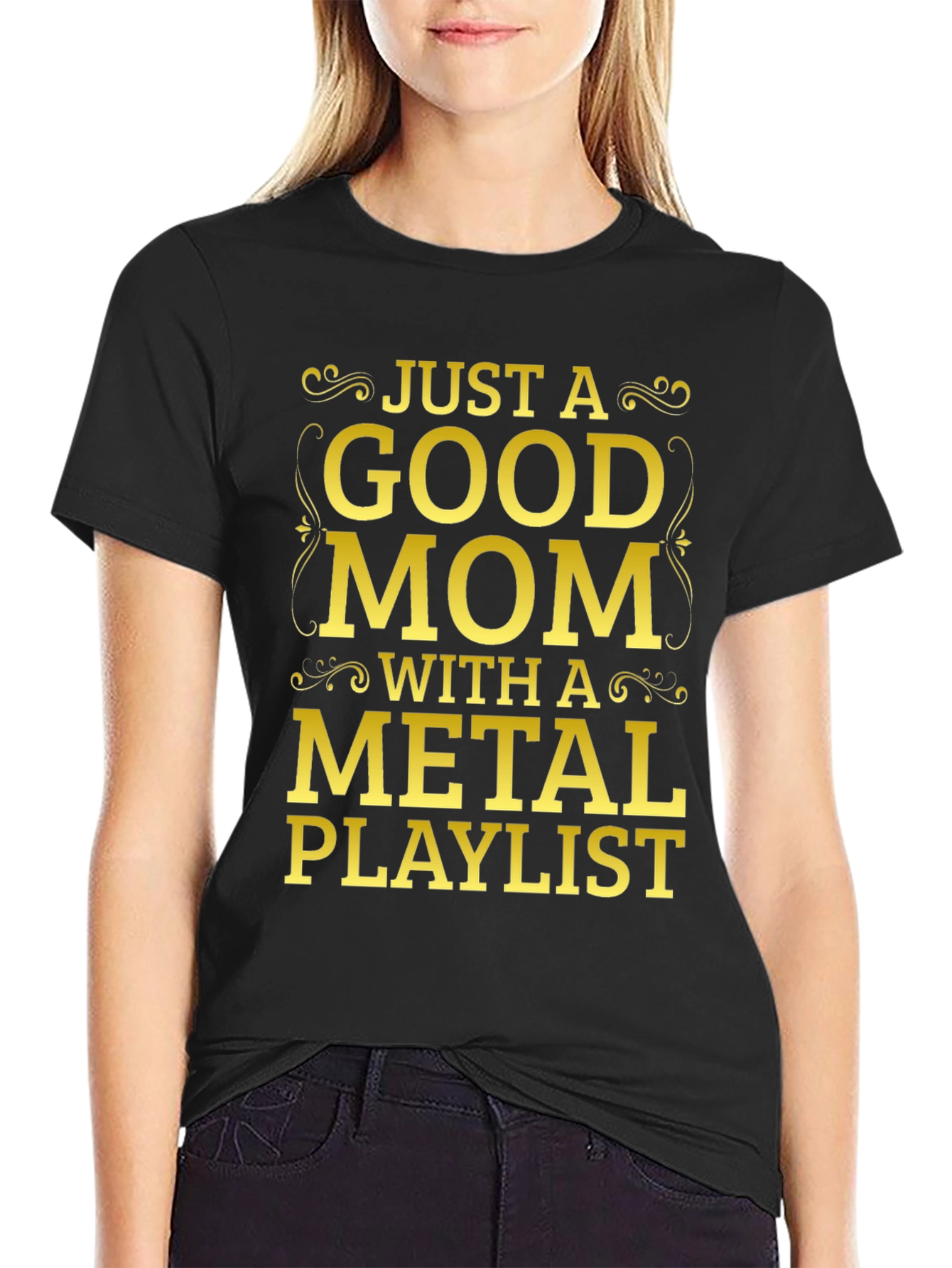 Metal Mom T-Shirt - Rock & Roll Style!