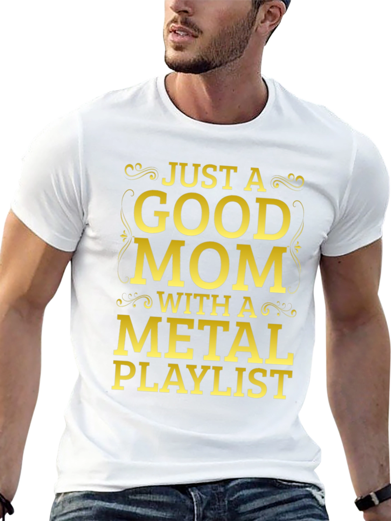 Metal Mom T-Shirt - Rock & Roll Style!
