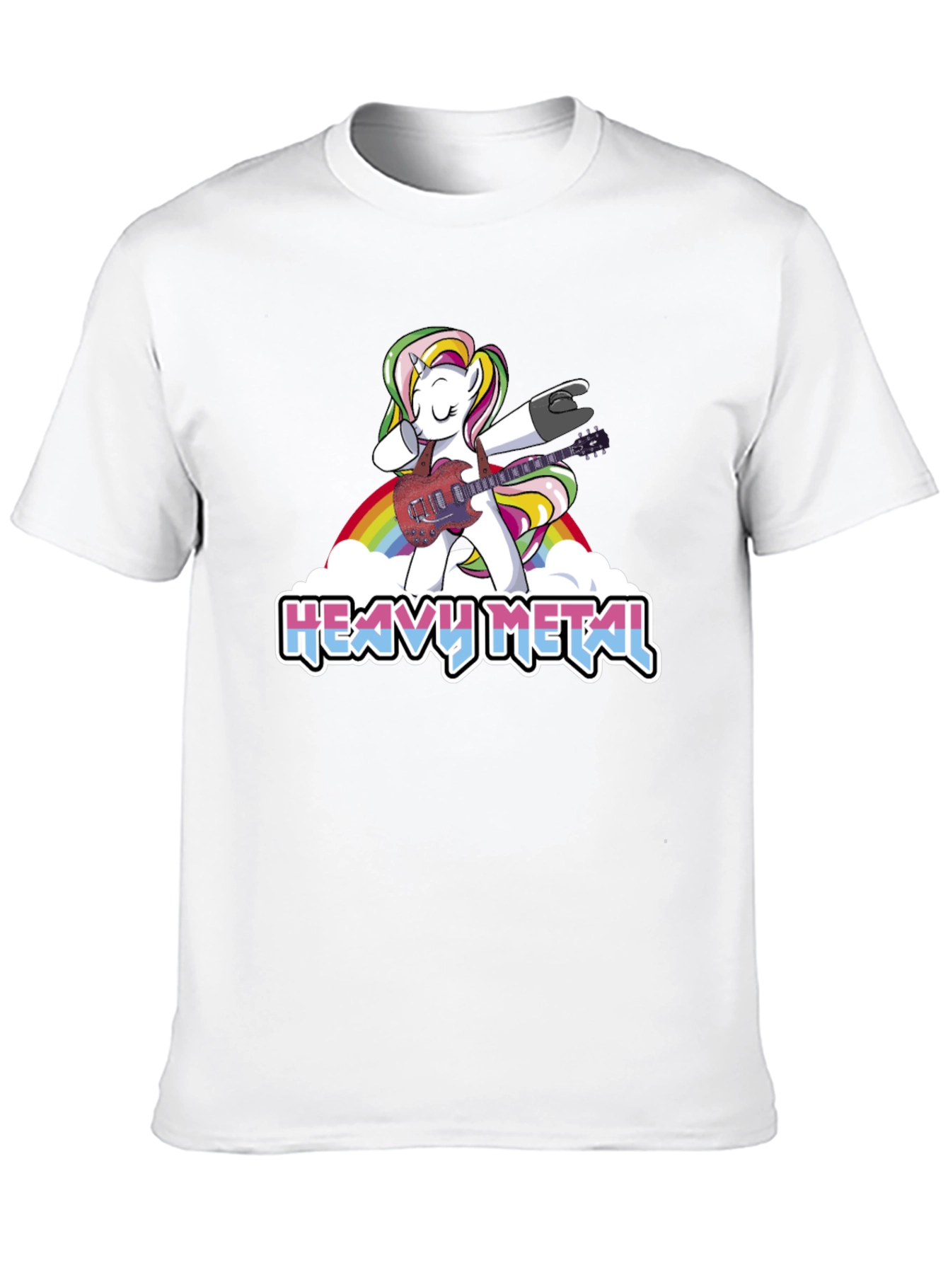 Heavy Metal Unicorn Dab T-Shirt
