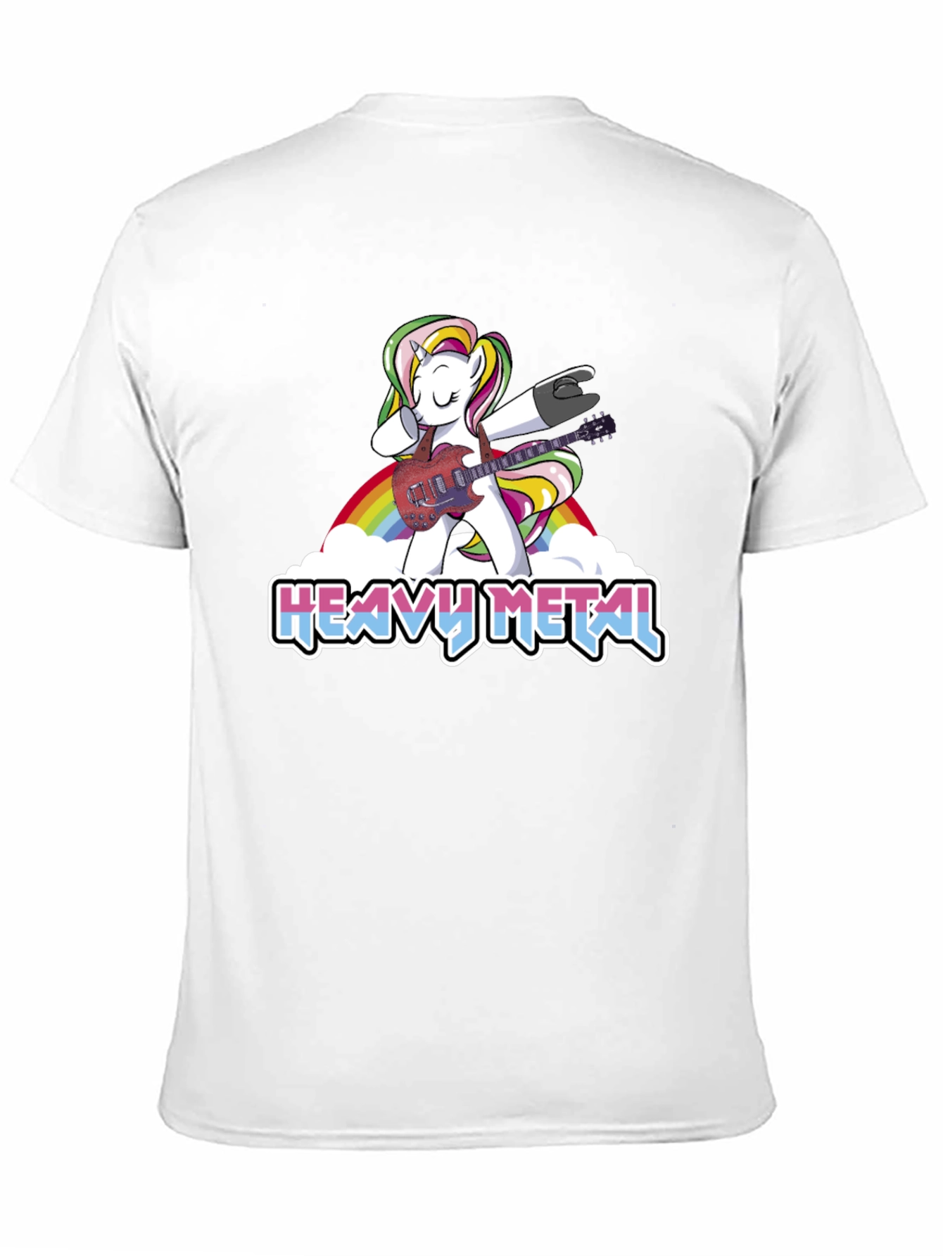 Heavy Metal Unicorn Dab T-Shirt