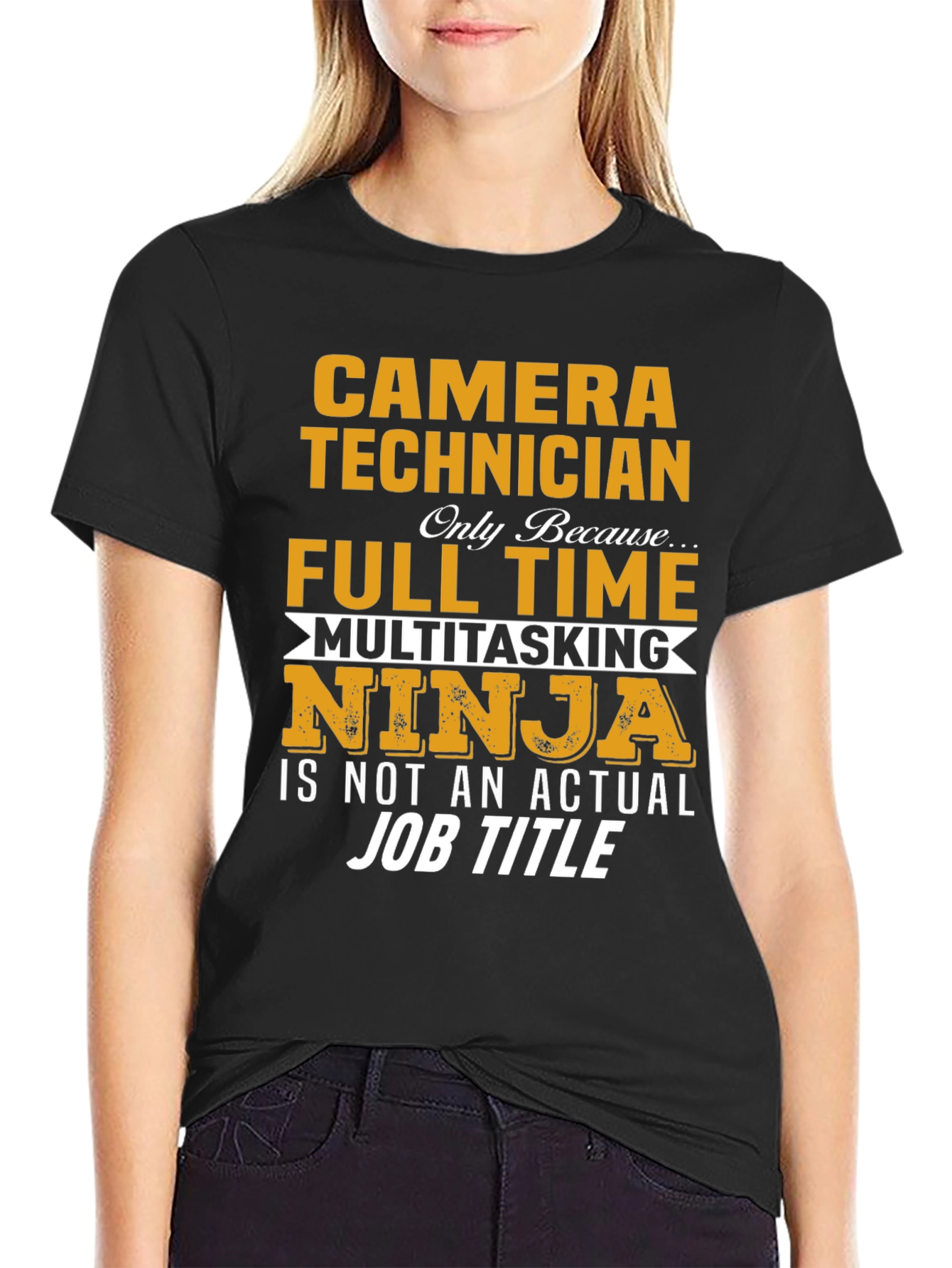 Camera Technician Novelty T-Shirt