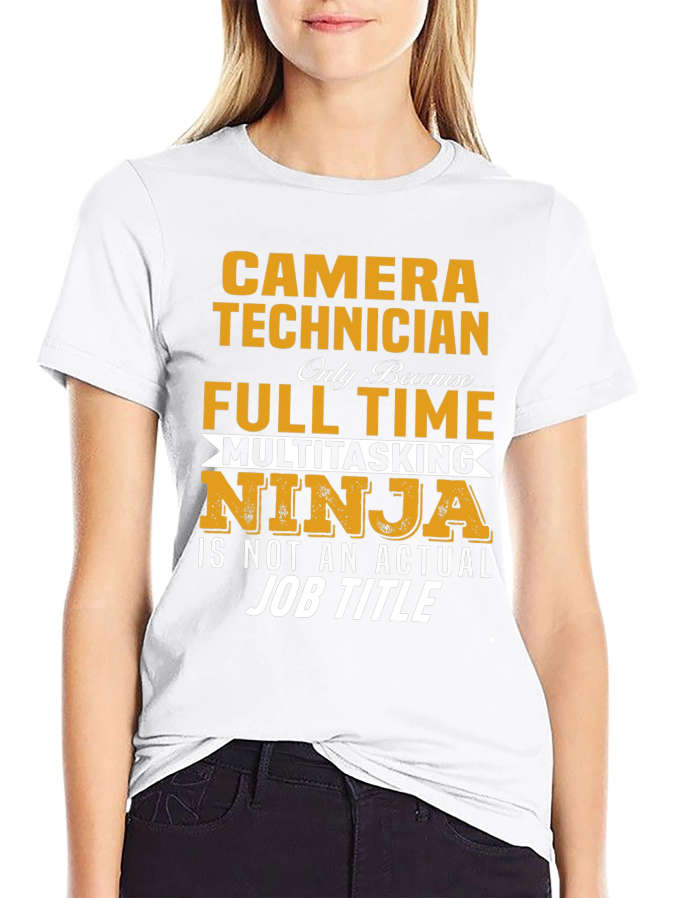 Camera Technician Novelty T-Shirt