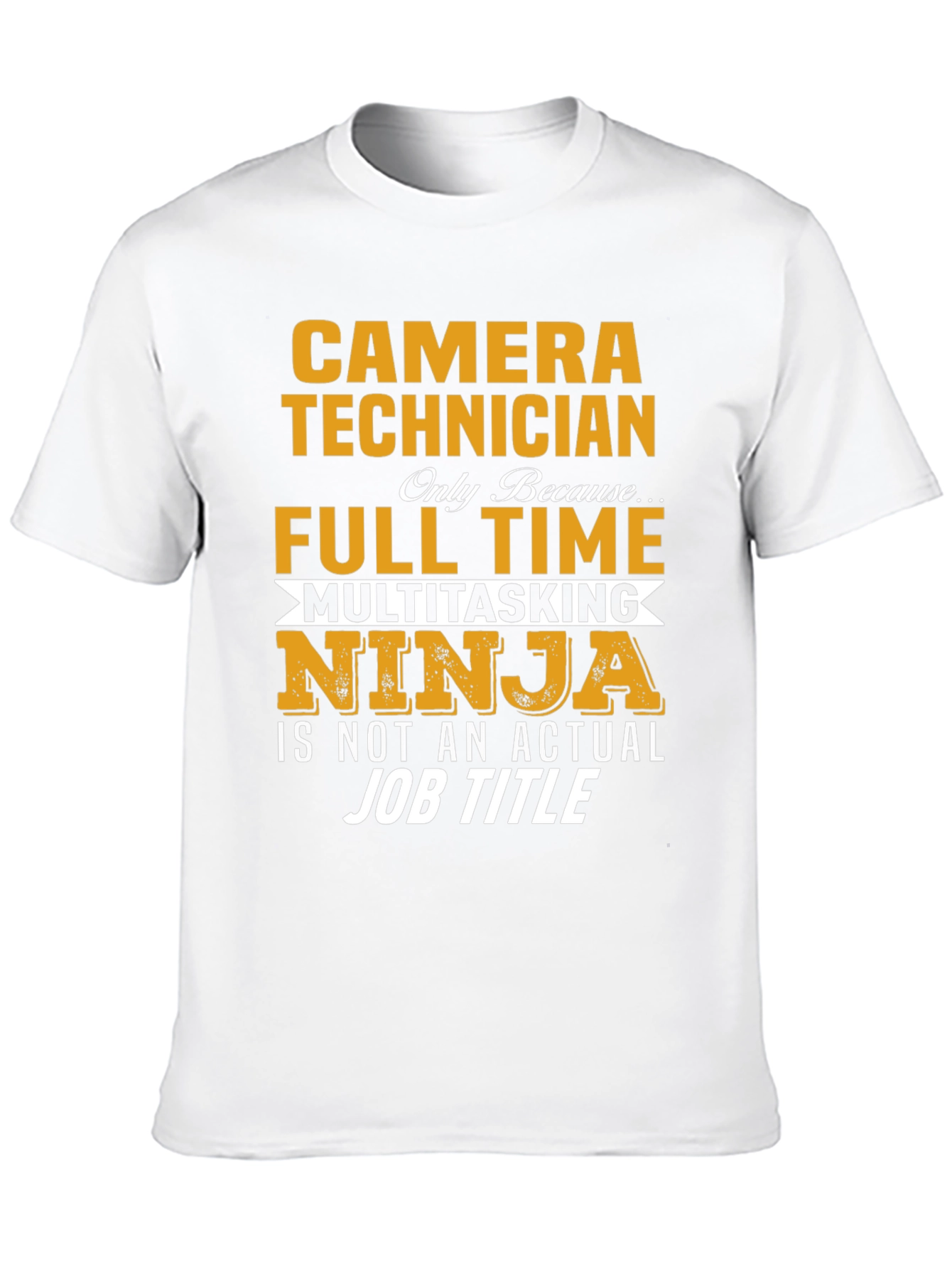 Camera Technician Novelty T-Shirt