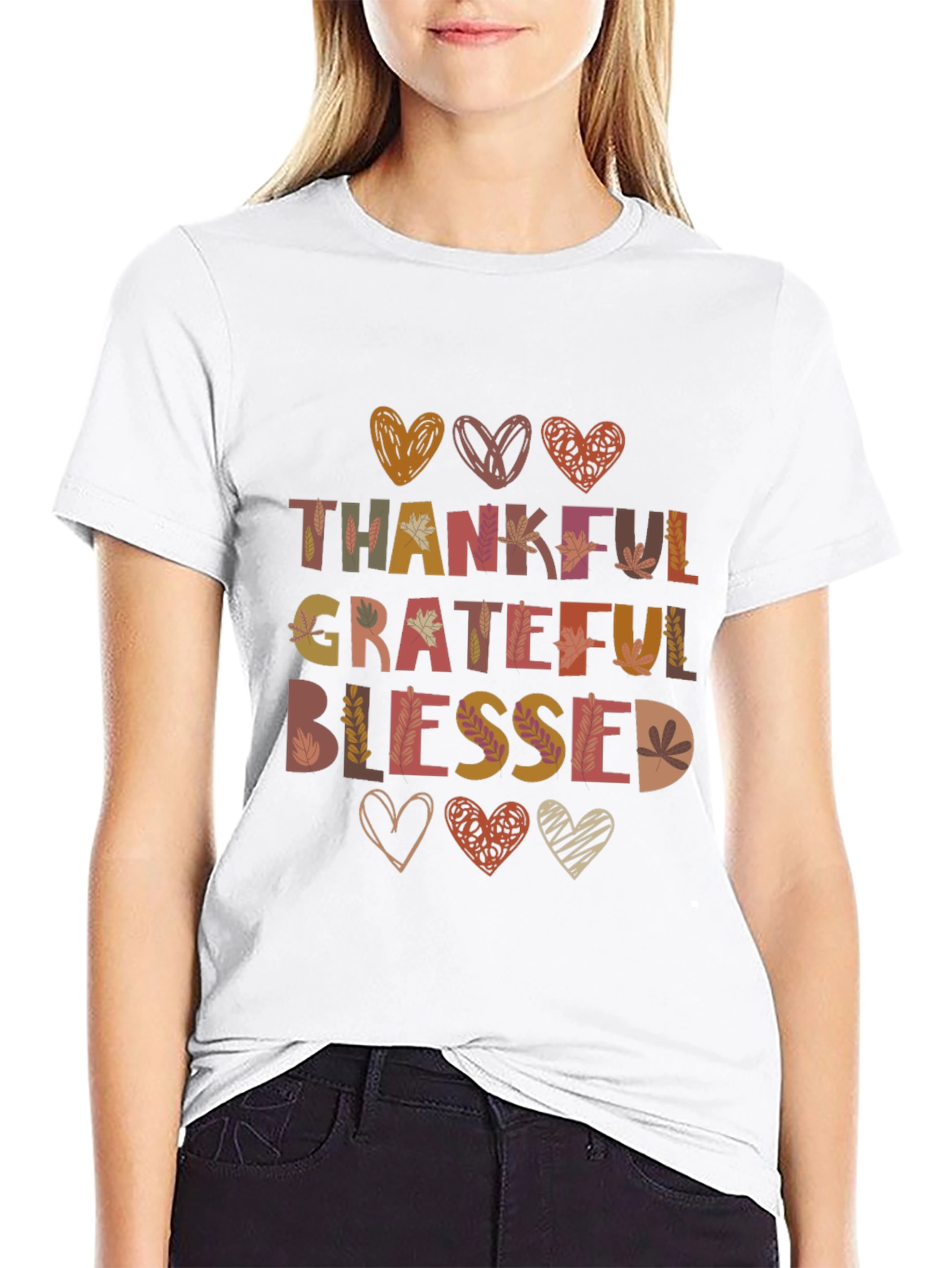 Thankful Grateful Blessed T-Shirt