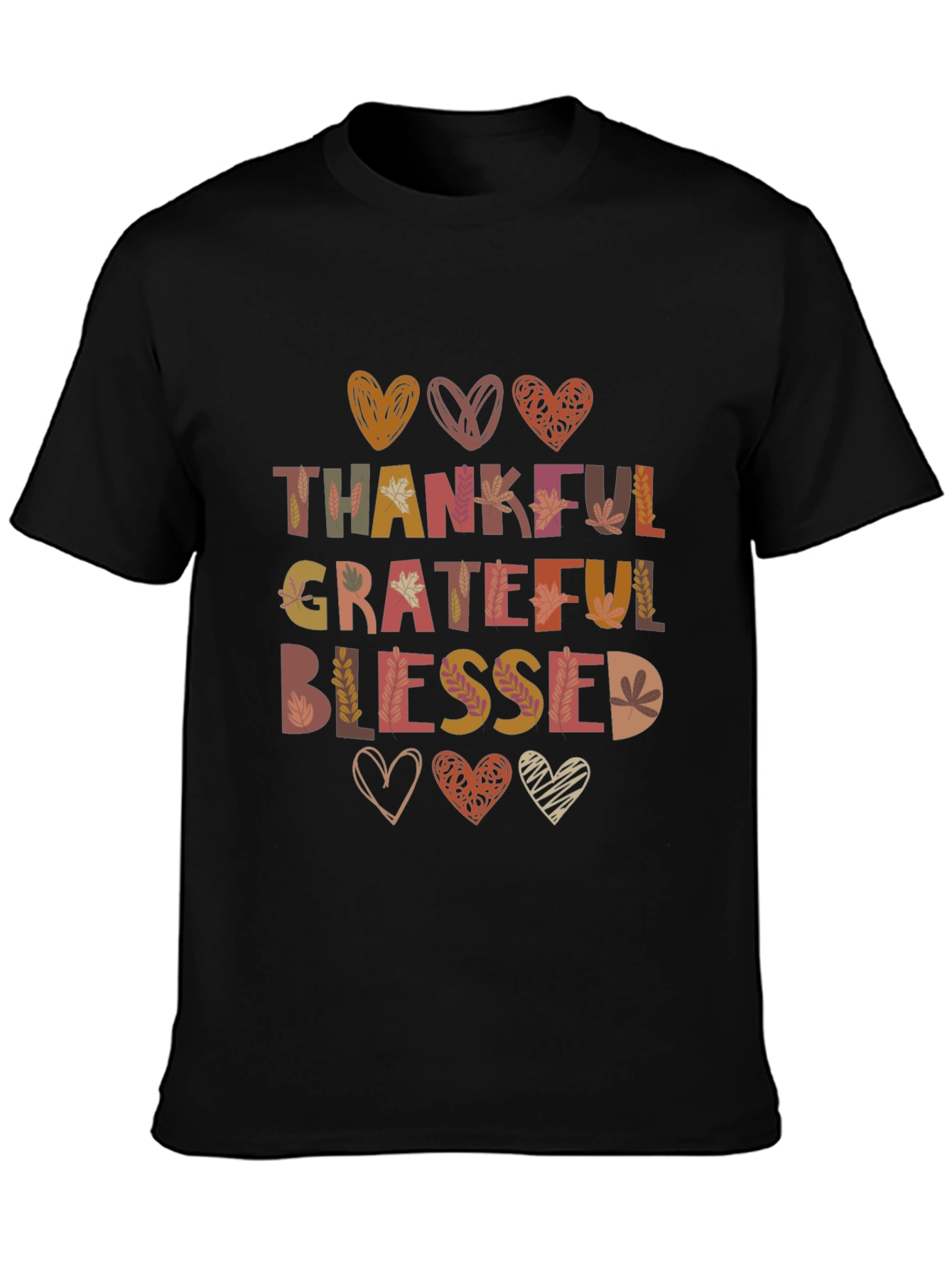Thankful Grateful Blessed T-Shirt