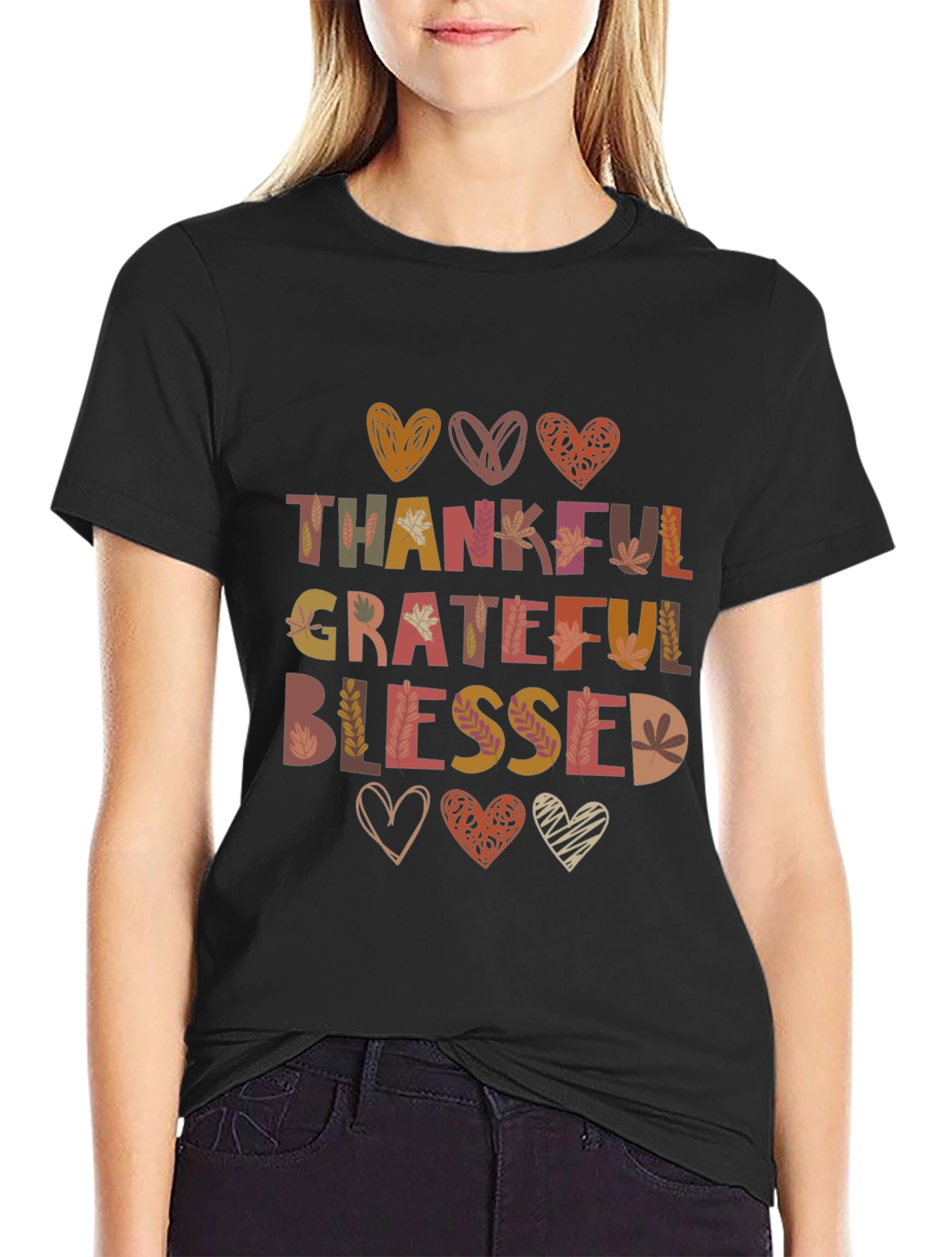 Thankful Grateful Blessed T-Shirt