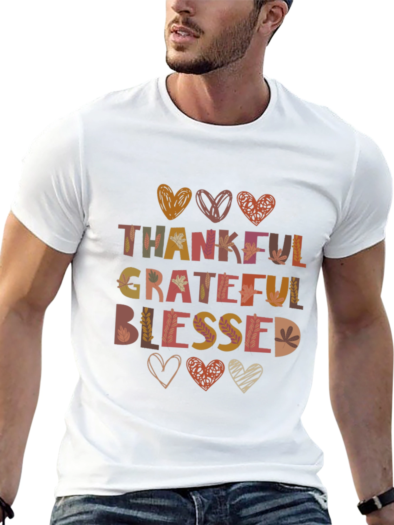 Thankful Grateful Blessed T-Shirt