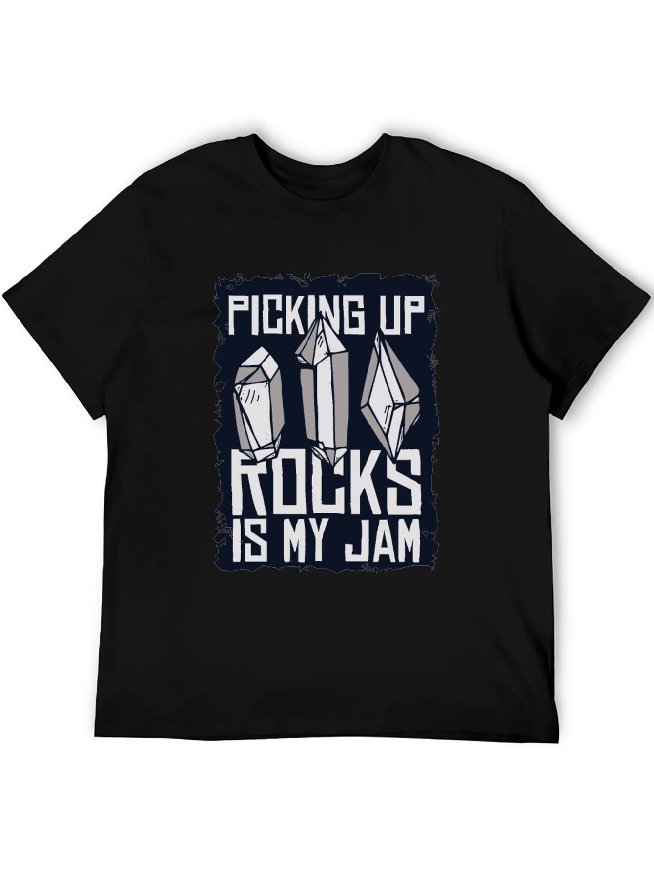 Picking Up Rocks Is My Jam Graphic Tee