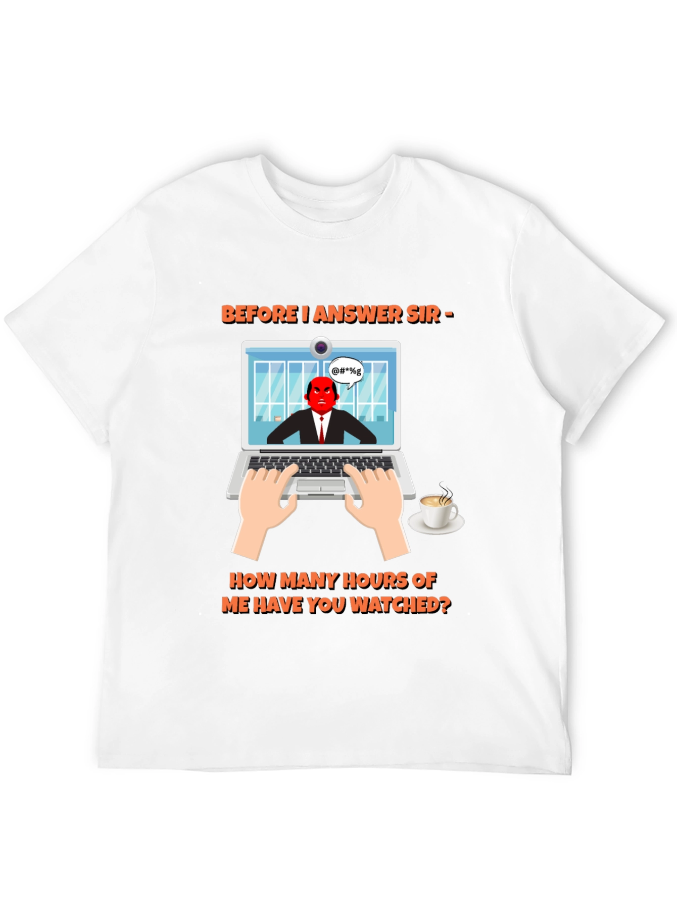 Before I Answer Funny Graphic Tee