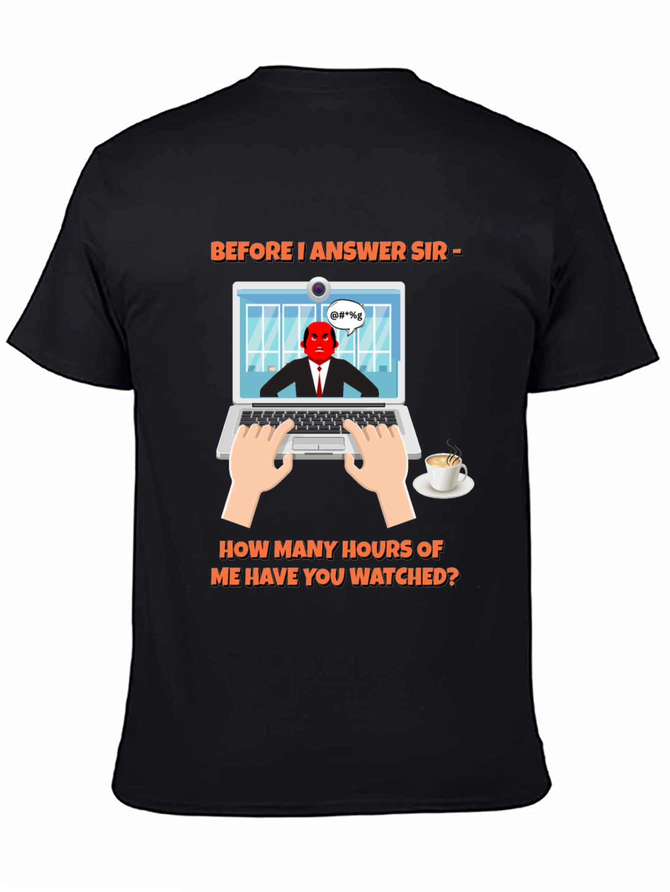 Before I Answer Funny Graphic Tee