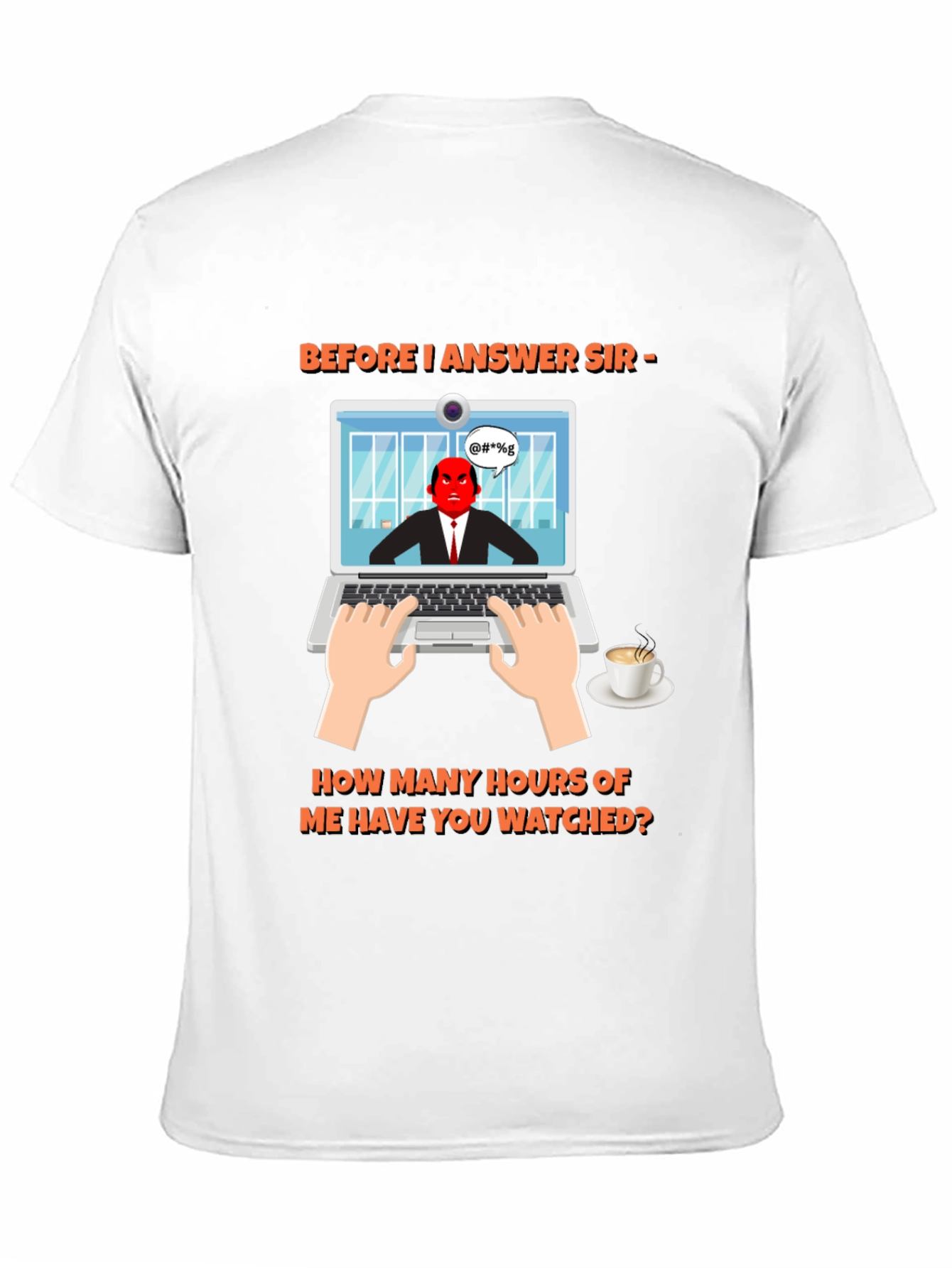 Before I Answer Funny Graphic Tee
