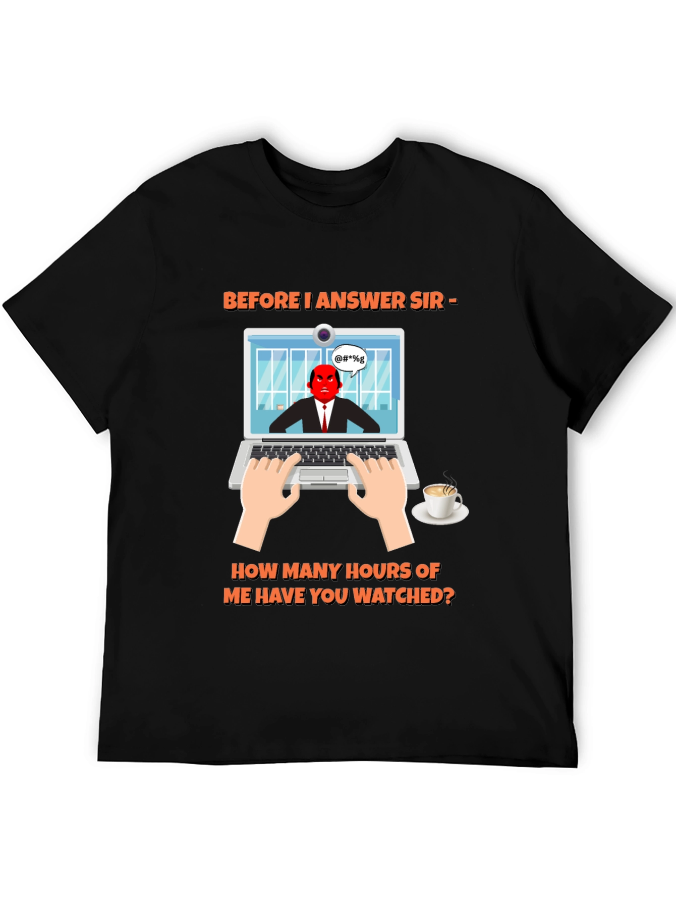 Before I Answer Funny Graphic Tee