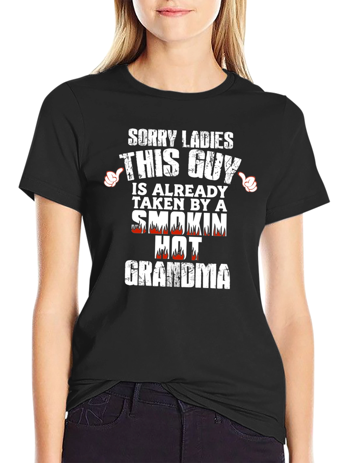 Funny Sorry Ladies Novelty Graphic T-Shirt